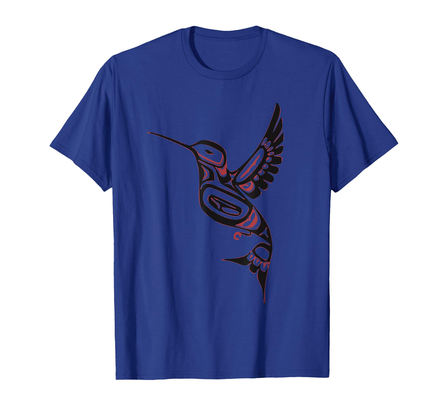 Pacific Northwest tribe art hummingbird kingfisher bird T-Shirt