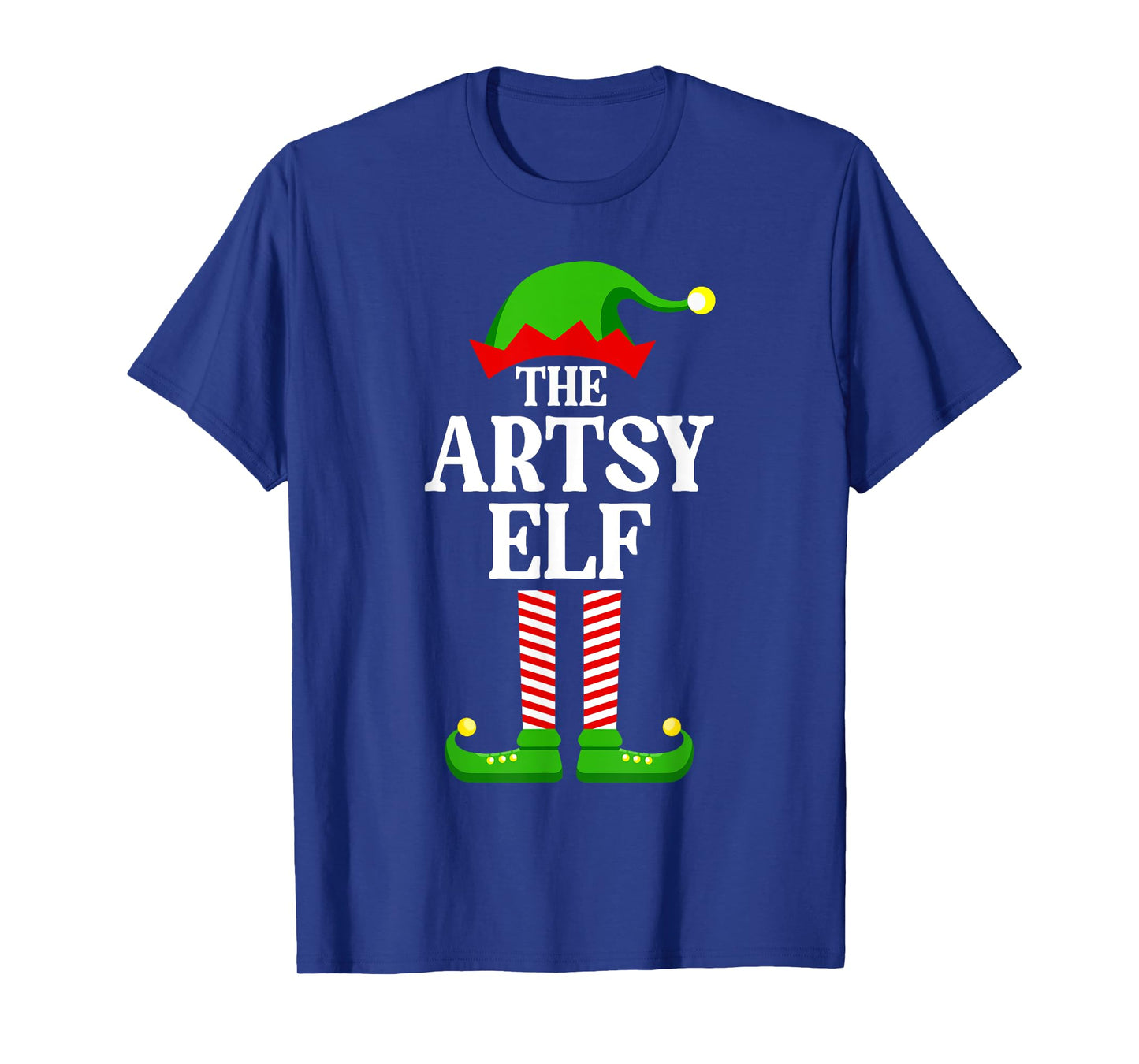 Artsy Elf Family Matching Group Funny Christmas T-Shirt