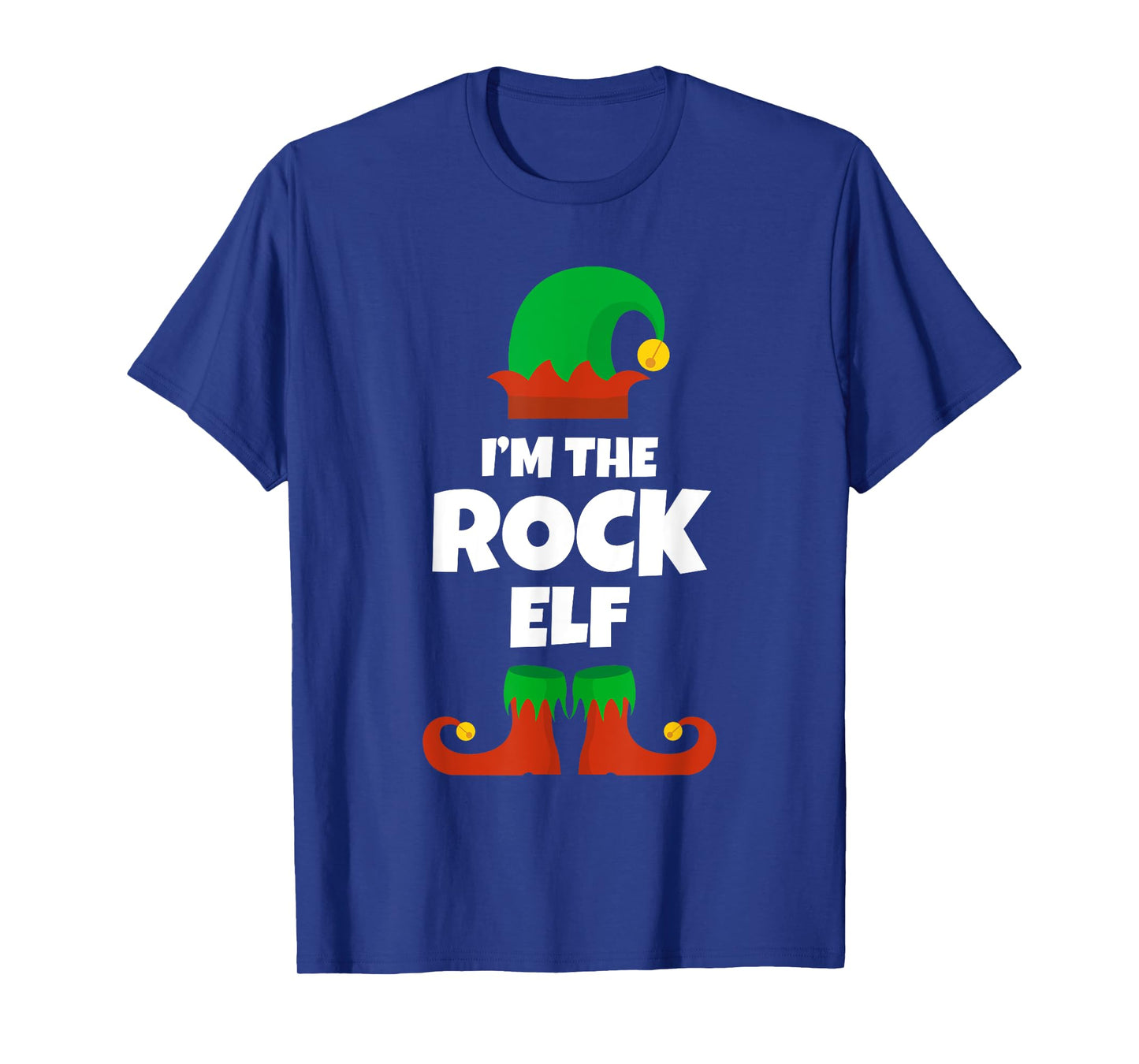 I'm The Rock Elf Family Pajama Christmas And Roll Music T-Shirt