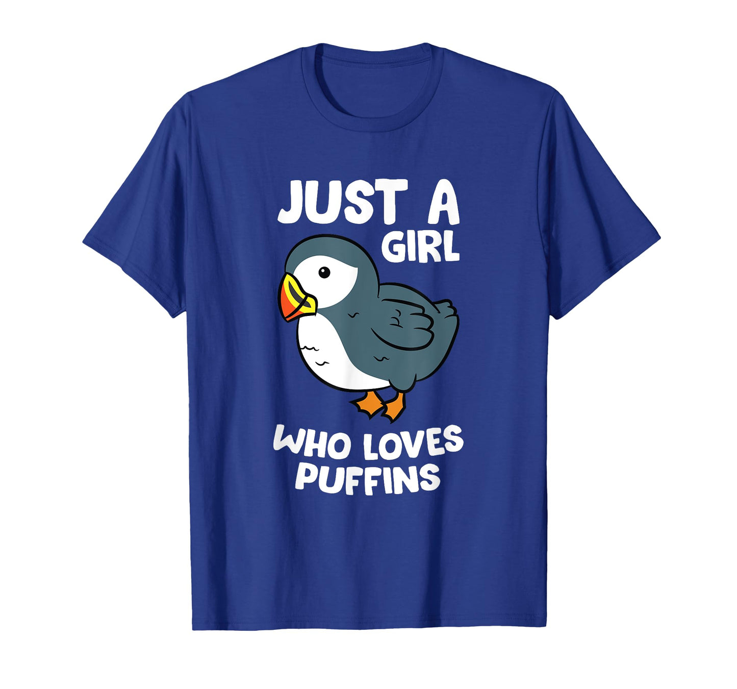 Just a Girl Who Loves Puffins Iceland Seabird Love Puffins T-Shirt
