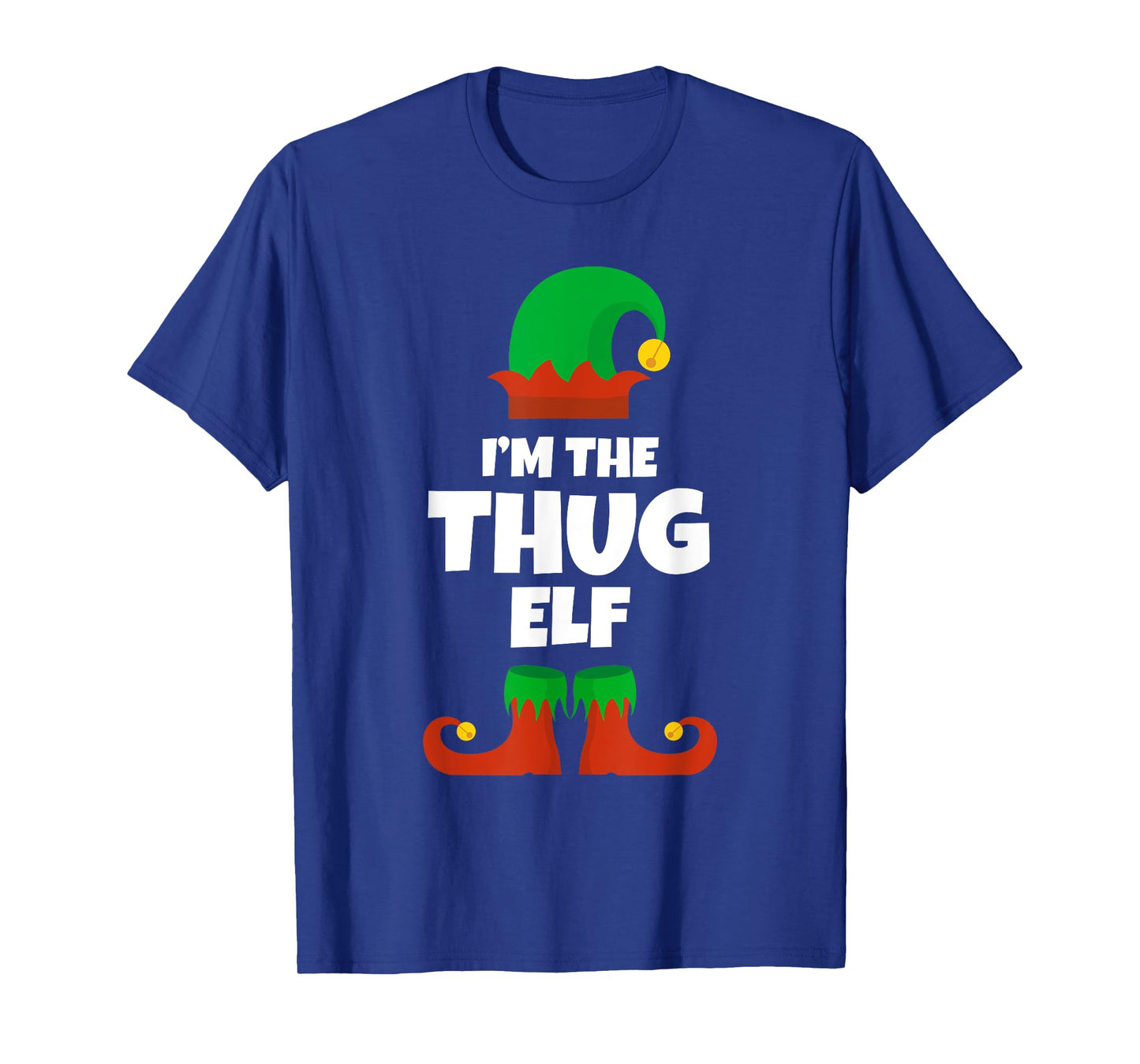 I'm The Thug Elf Family Pajama Christmas Funny T-Shirt