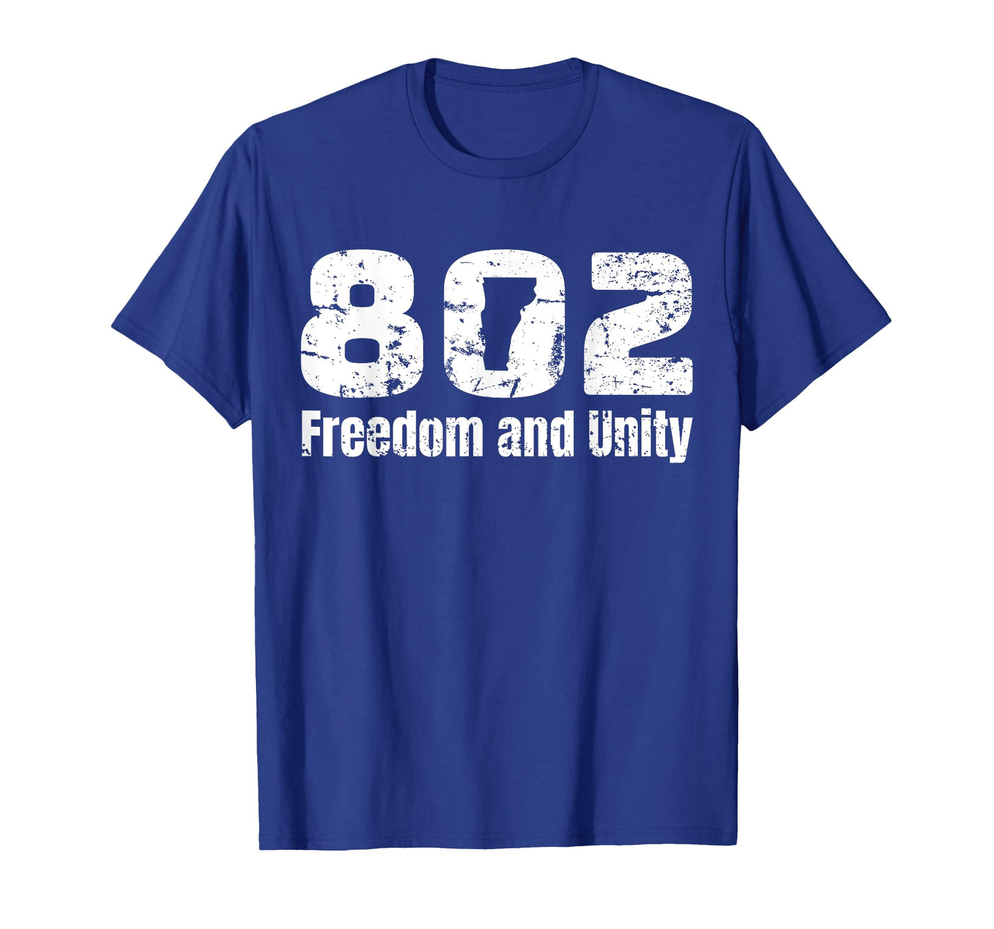 802 Vermont T-Shirt - Freedom and Unity