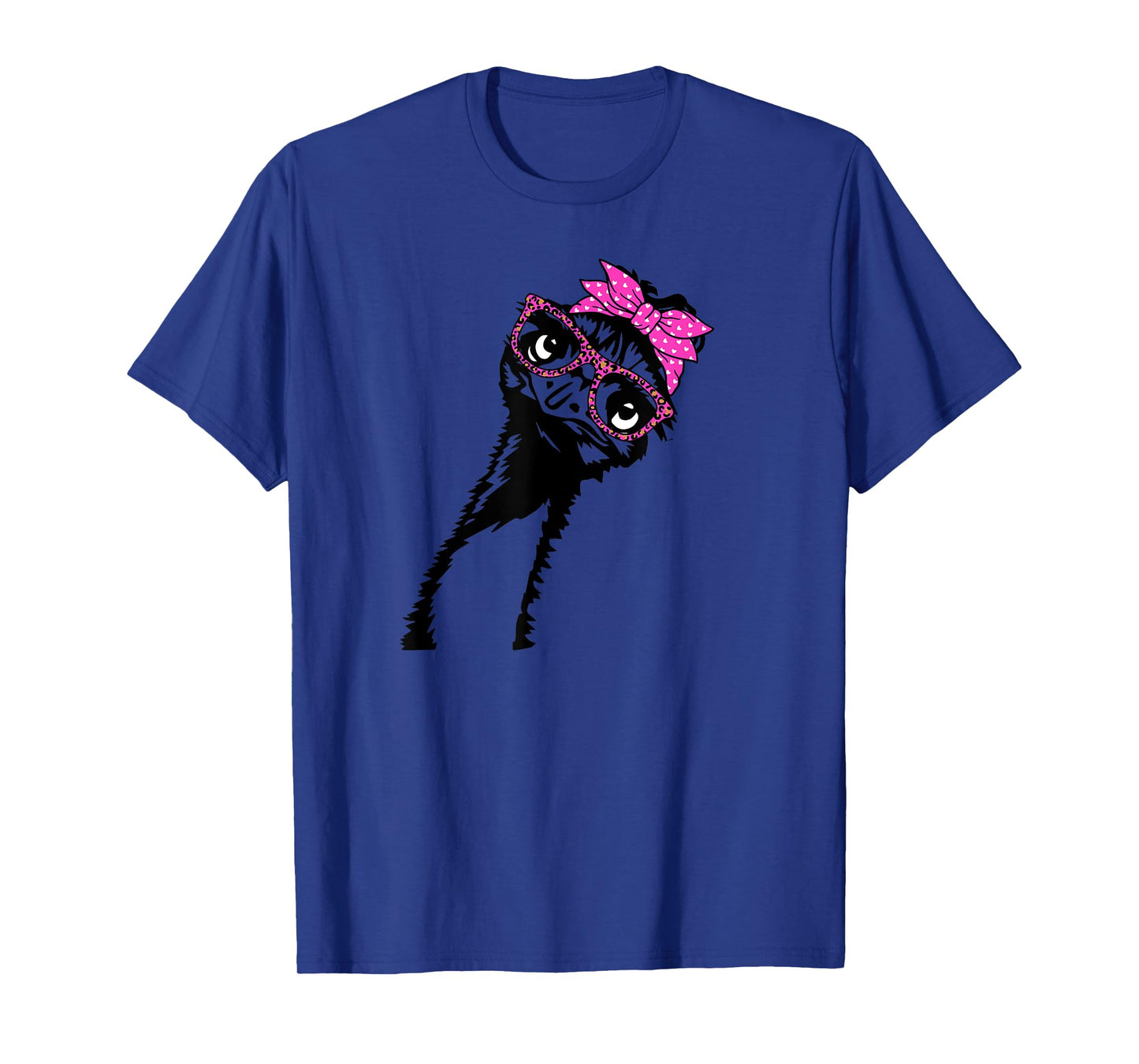 Emu Bird with bandana glasses T-Shirt