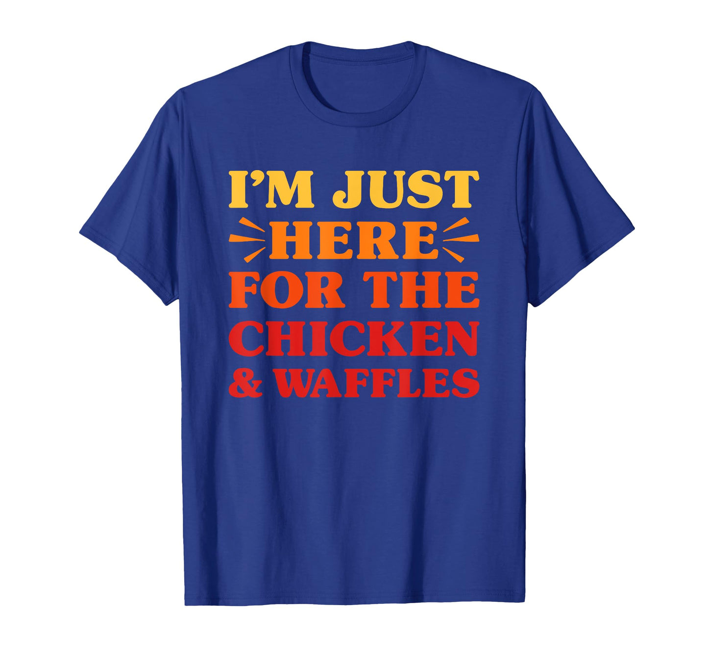 Chicken and Waffles I Love Chicken and Waffles Funny Food T-Shirt