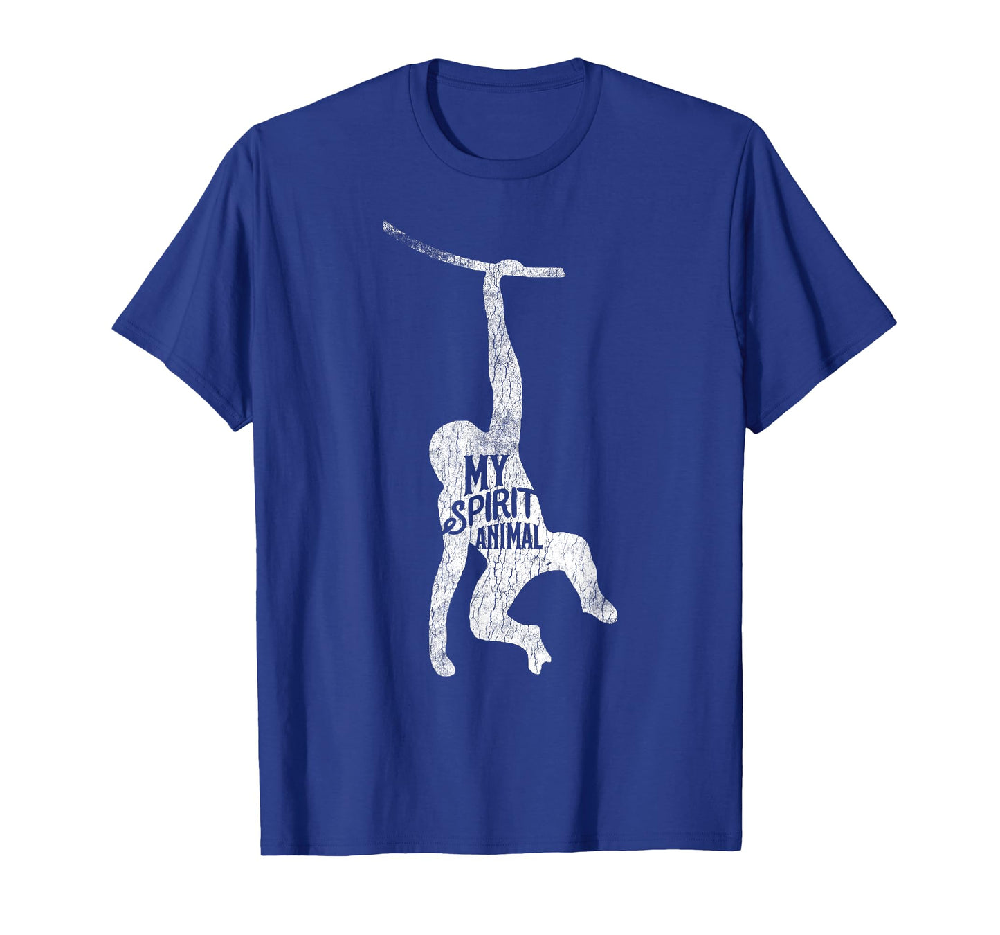 Cute Monkey Is My Spirit Animal Love Monkeys T-Shirt Gift T-Shirt