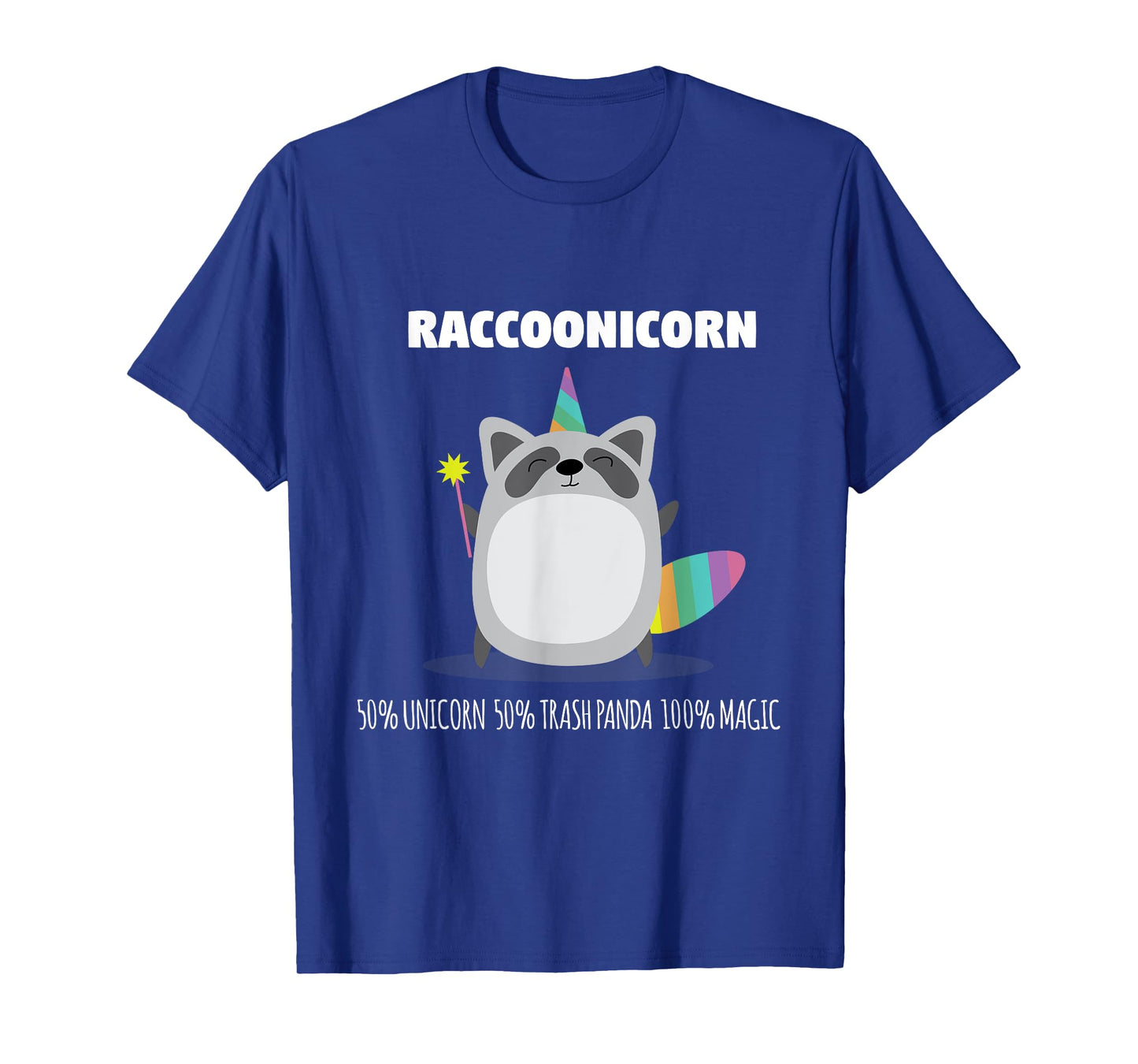 Raccoonicorn Funny Unicorn Raccoon Magical Animal T Shirt