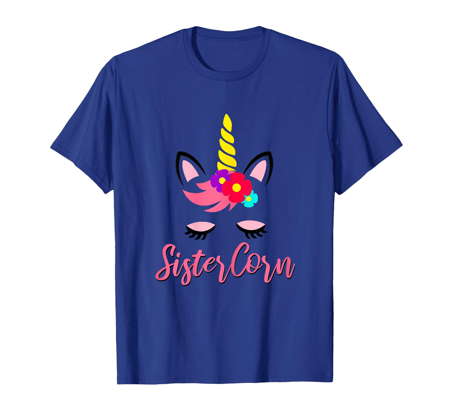Sistercorn Unicorn Birthday for Sister T-Shirt