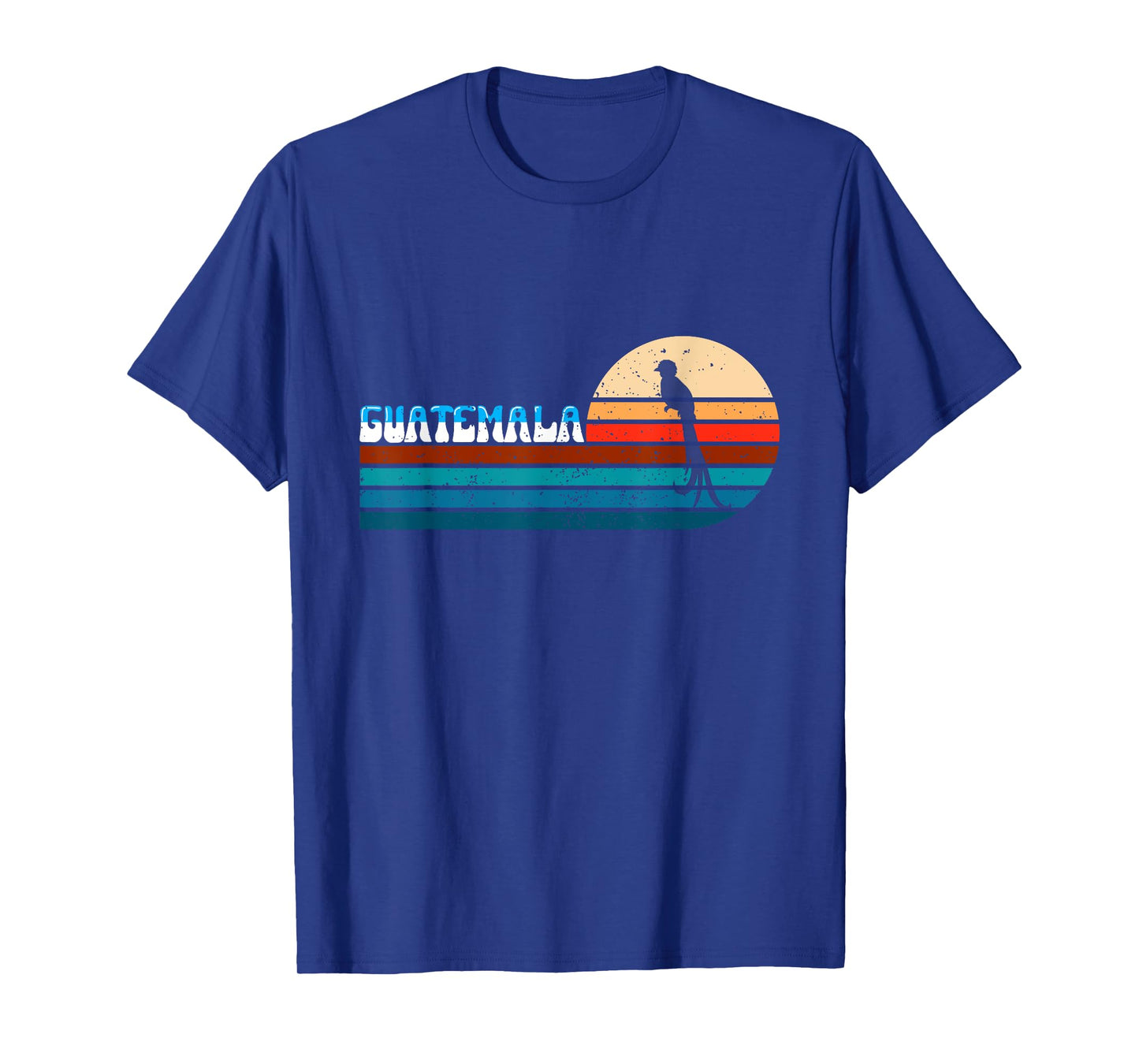Retro Vintage Guatemala Guatemalan Quetzal T-Shirt