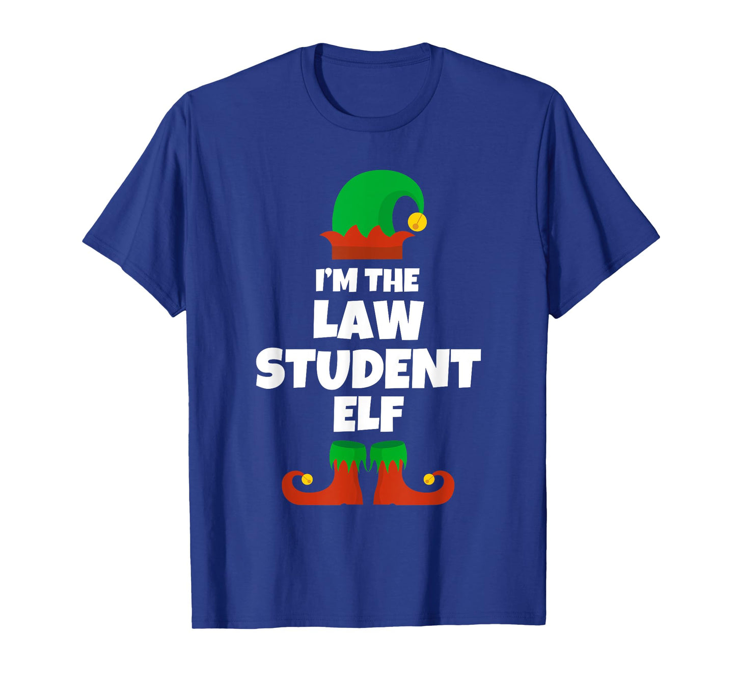 I'm The Law Student Elf Family Pajama Christmas Funny T-Shirt