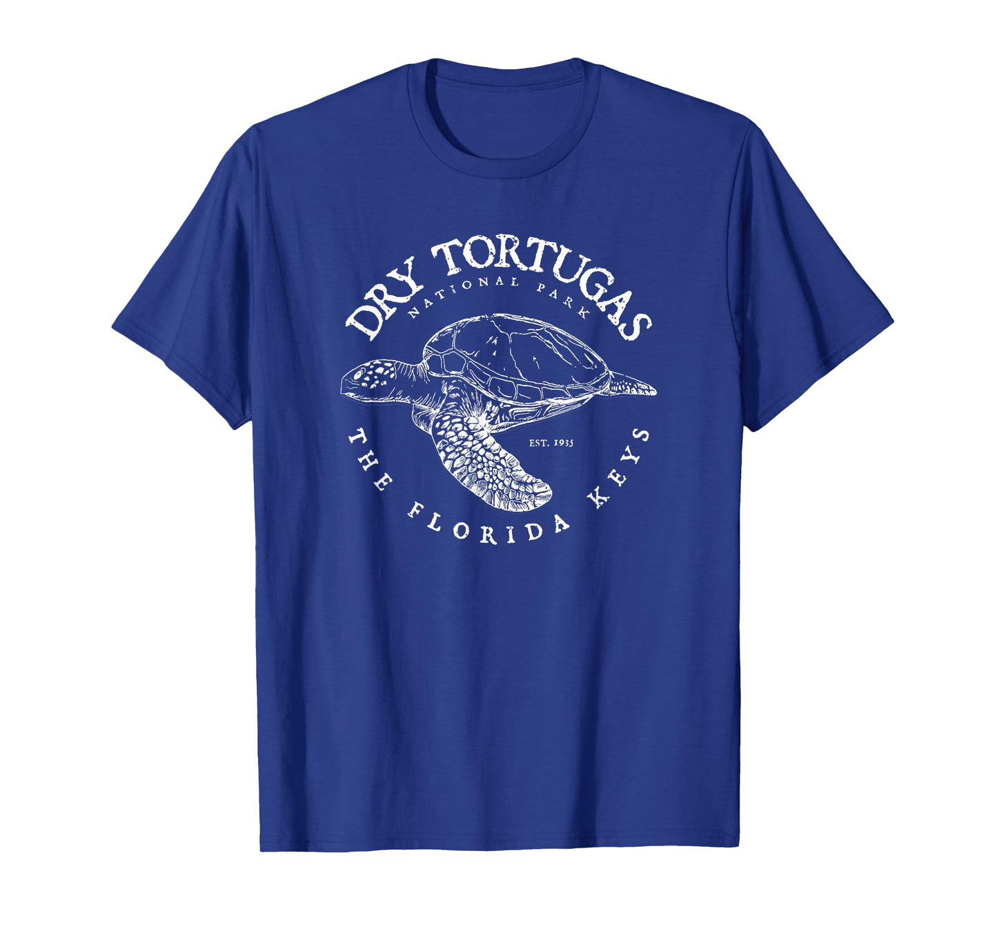 Dry Tortugas National Park Florida Keys Scuba Diving Turtle T-Shirt