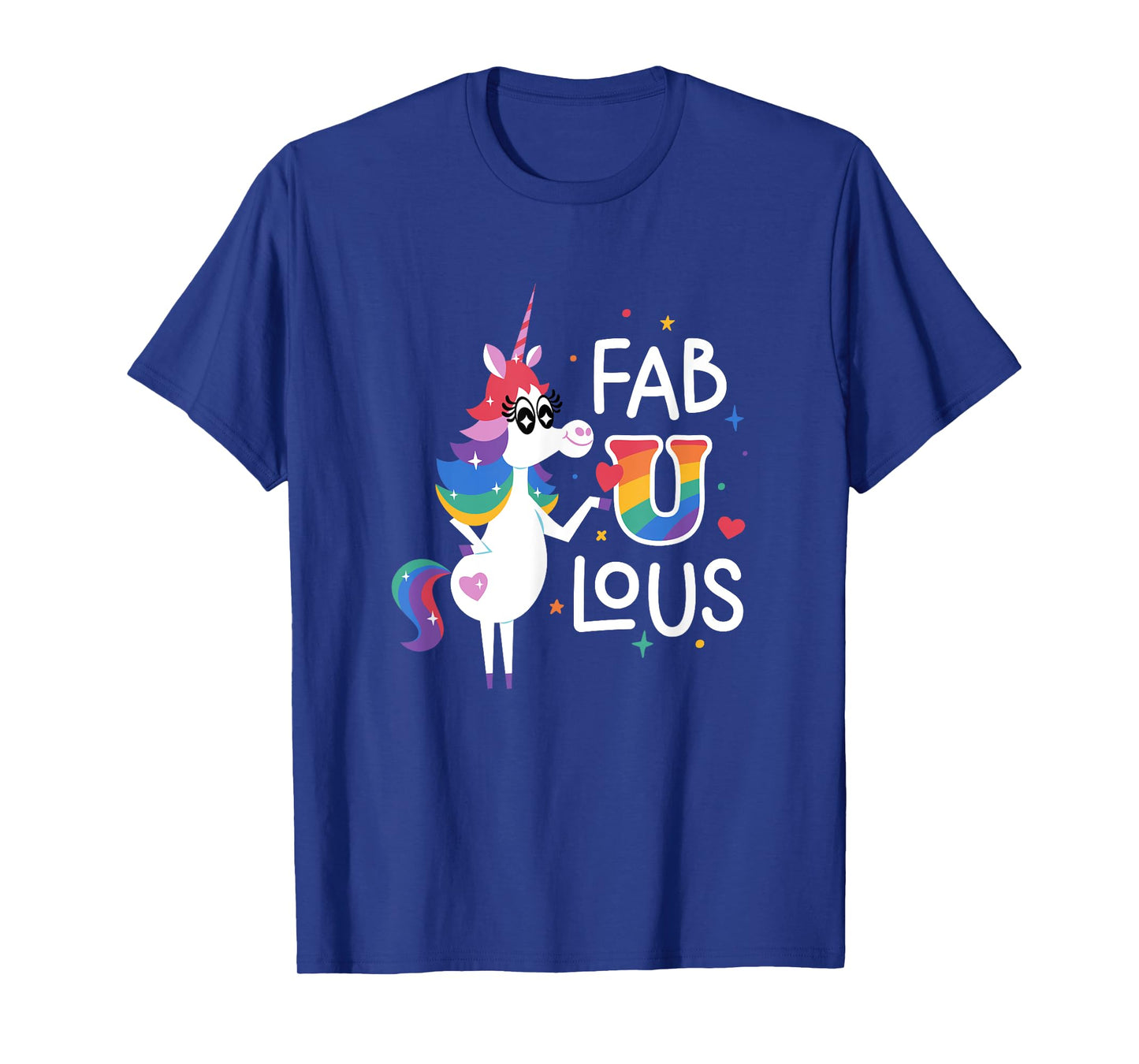 Disney Pixar Inside Out Rainbow Unicorn Fabulous T-Shirt