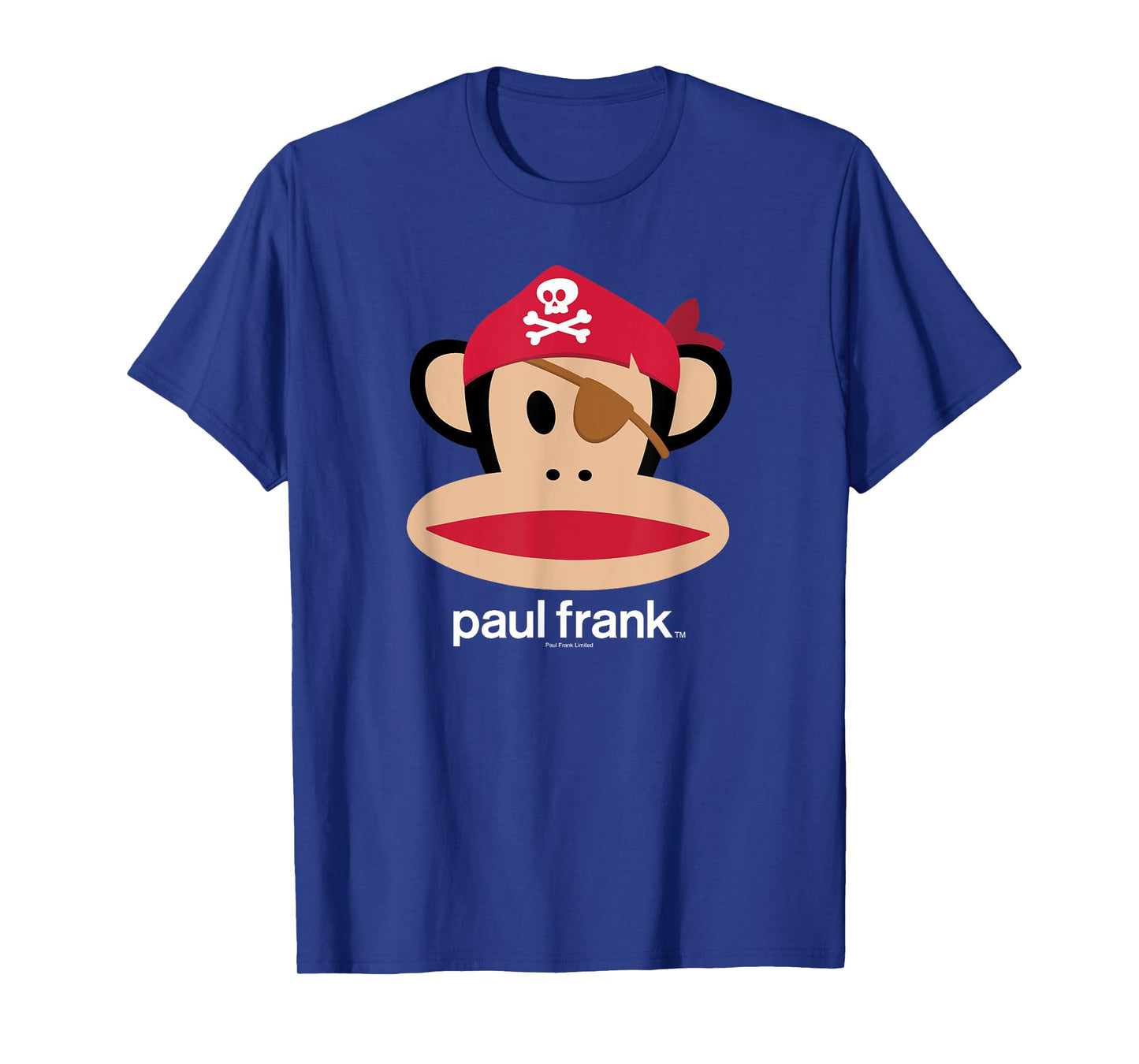 Paul Frank Halloween Julius Pirate Monkey Logo T-Shirt