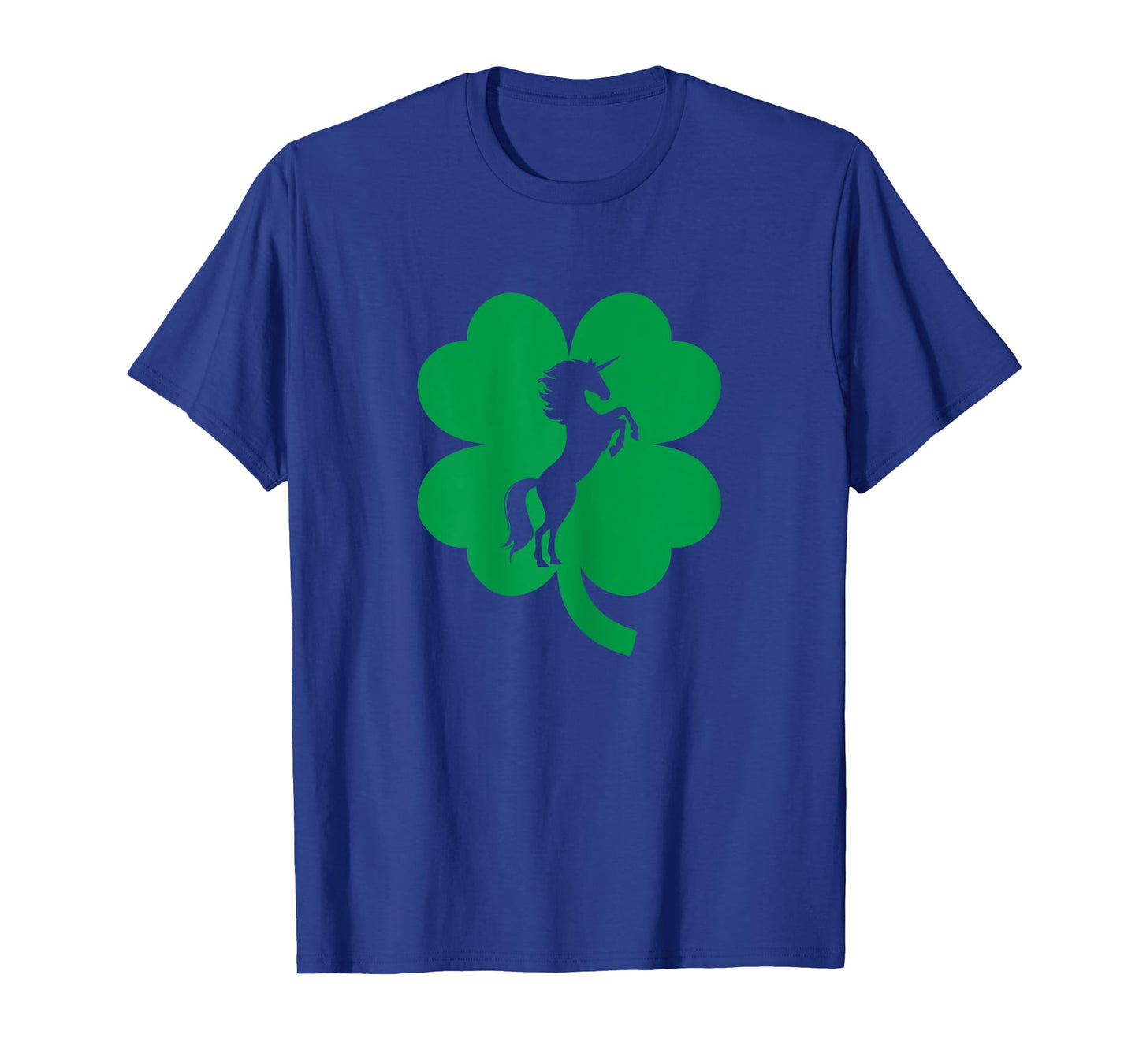 Unicorn Shamrock Four Leaf Clover St Patricks Day T-Shirt