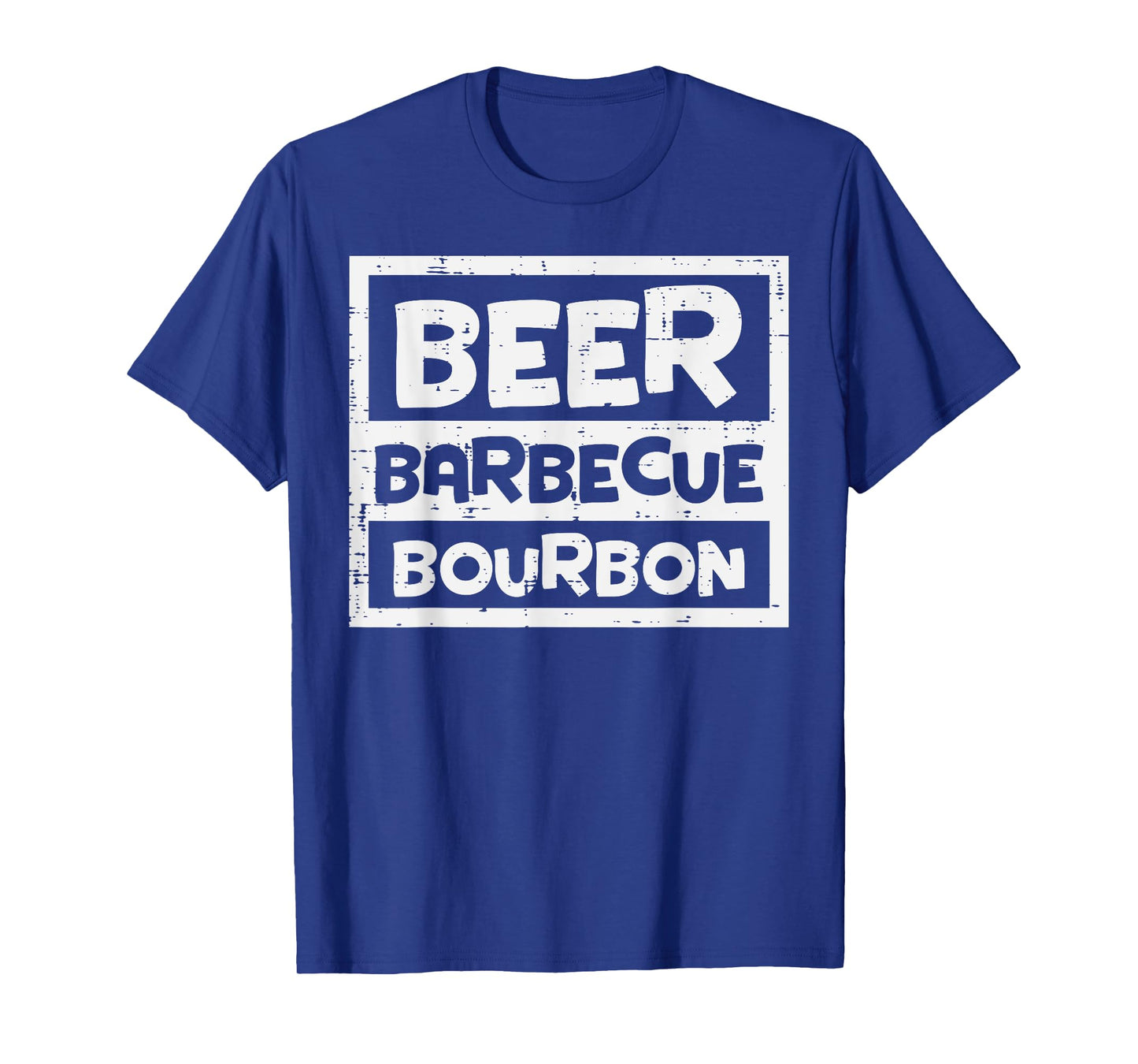 Barbecue Bourbon Fun Bbq Grill Meat Grilling Dad Men T-Shirt