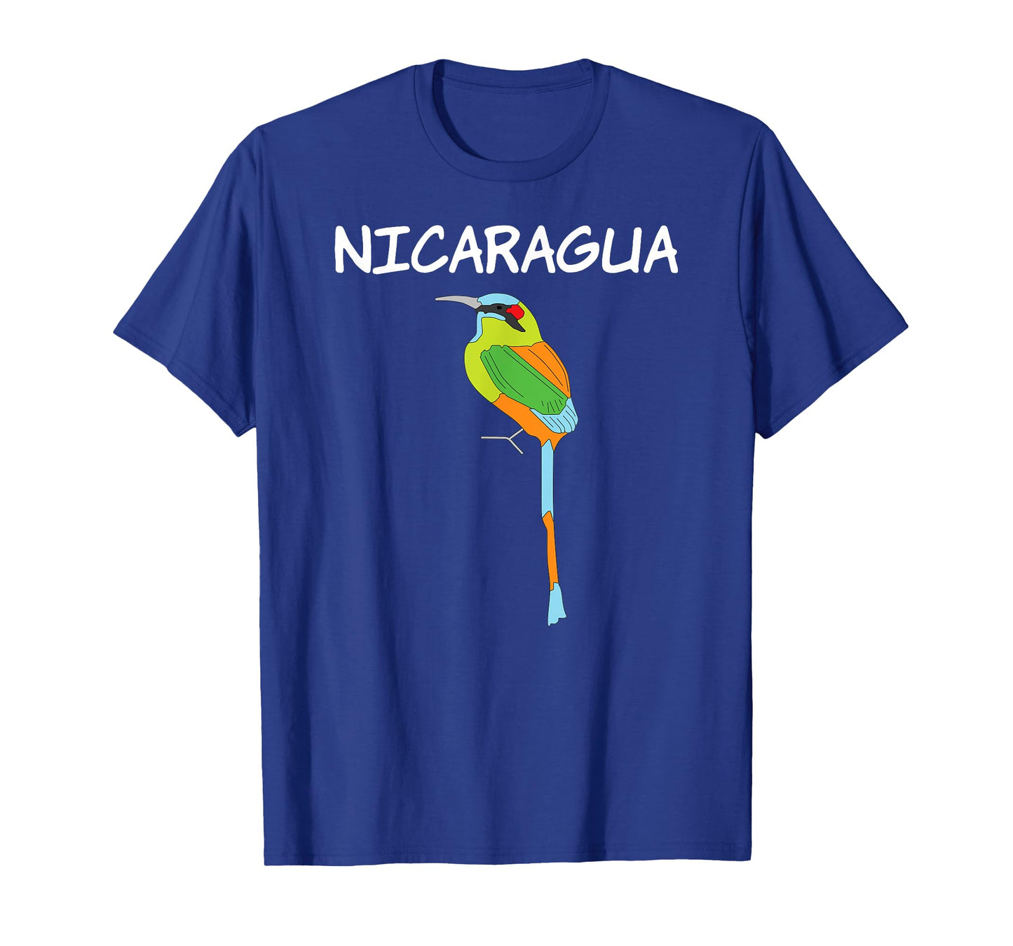 Nicaragua Nicaraguan Bird Central America Guardabarranco T-Shirt