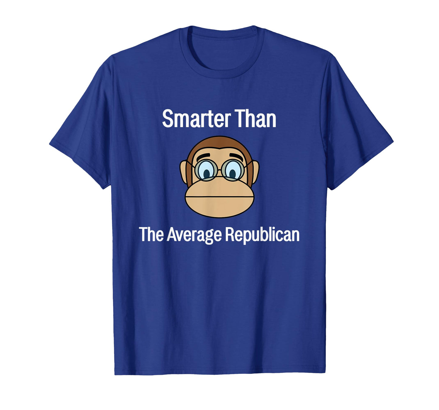 Smarter Than The Average Republican Monkey With Glasses T-Shirt