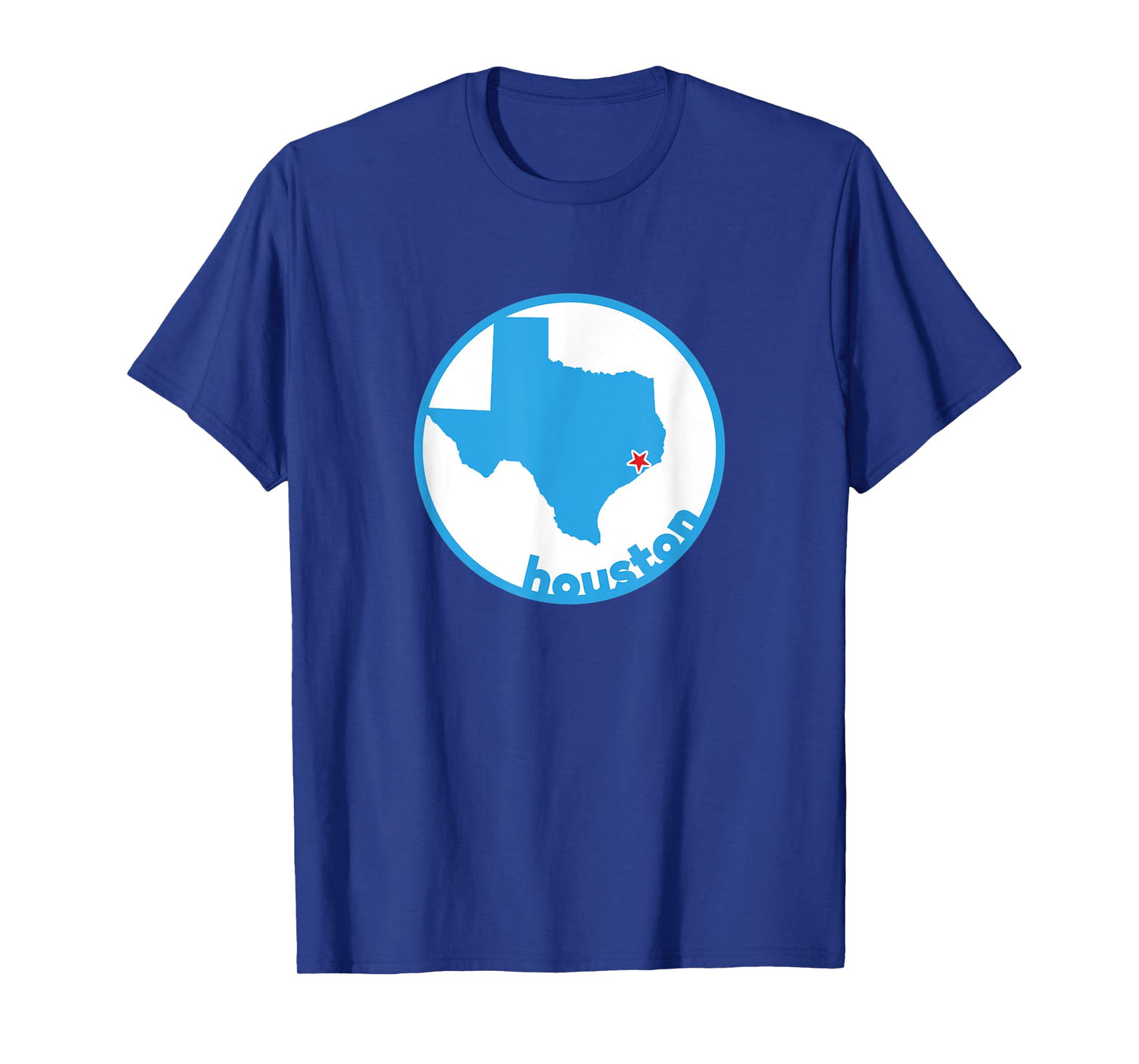 Retro Texas City of Houston H-Town T-Shirt