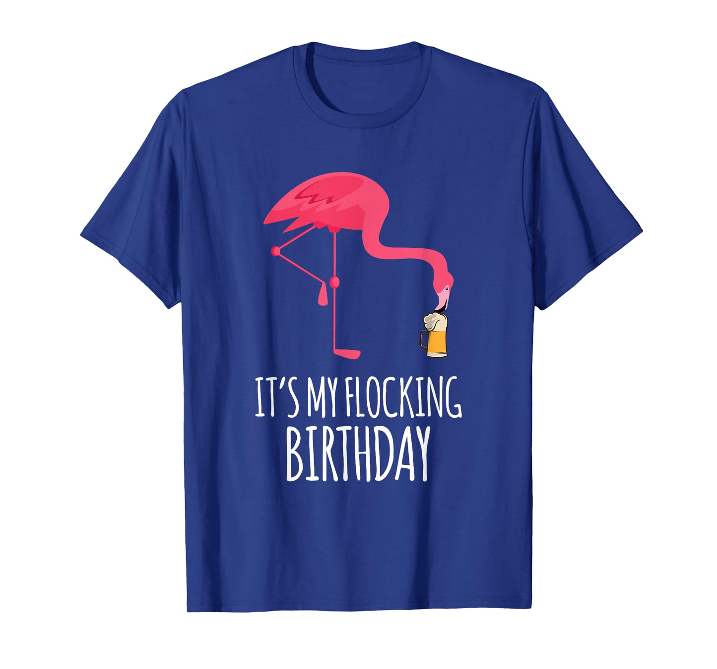 It's My Flocking Birthday Funny Flamingo Birthday T-Shirt