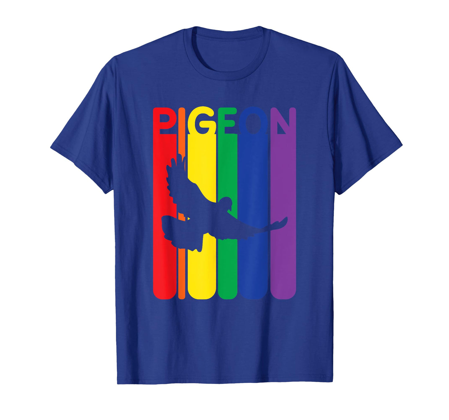 Pigeon Enthusiast Colorful Bird Lover Gift T-Shirt