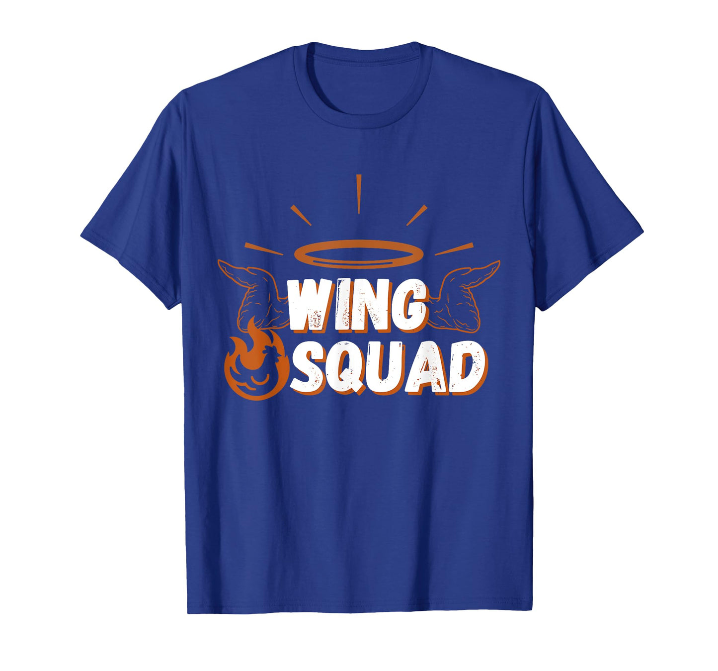 Chicken BBQ Wings Squad Family Party Wing lovers T-Shirt, Small, Black
