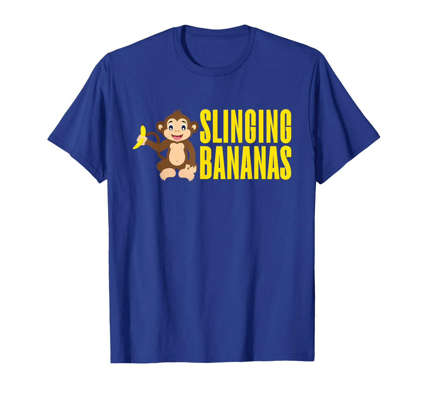 Slinging Bananas Monkey T-Shirt