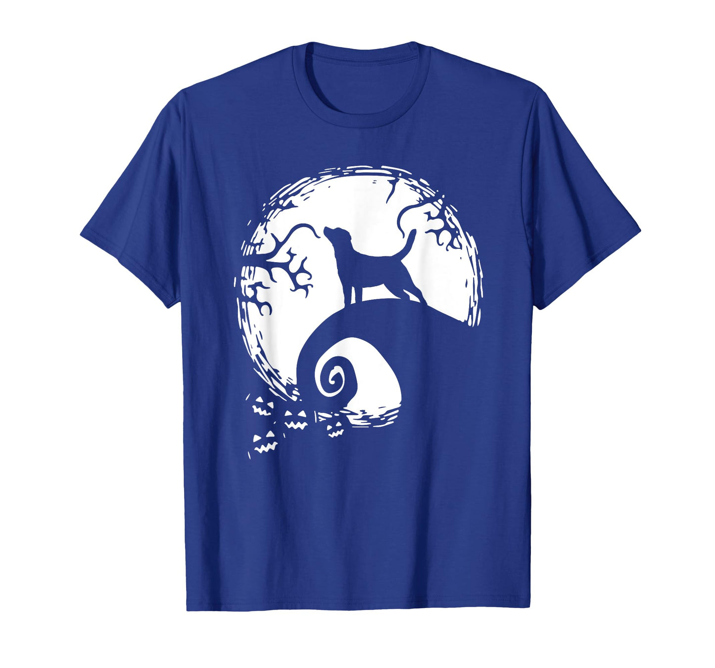 Labrador Retriever And Moon Halloween T-Shirt