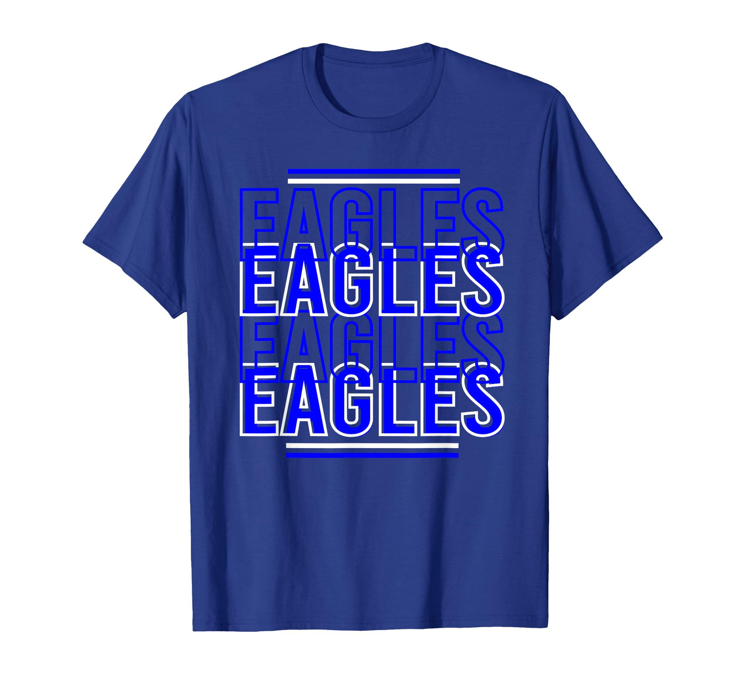 Red Black Eagles School Spirit Eagle Mascot Teacher T-Shirt for Men Women Kids