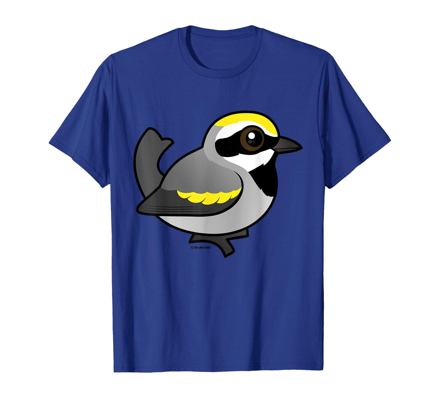Birdorable Golden-winged Warbler Cute Cartoon Bird T-Shirt