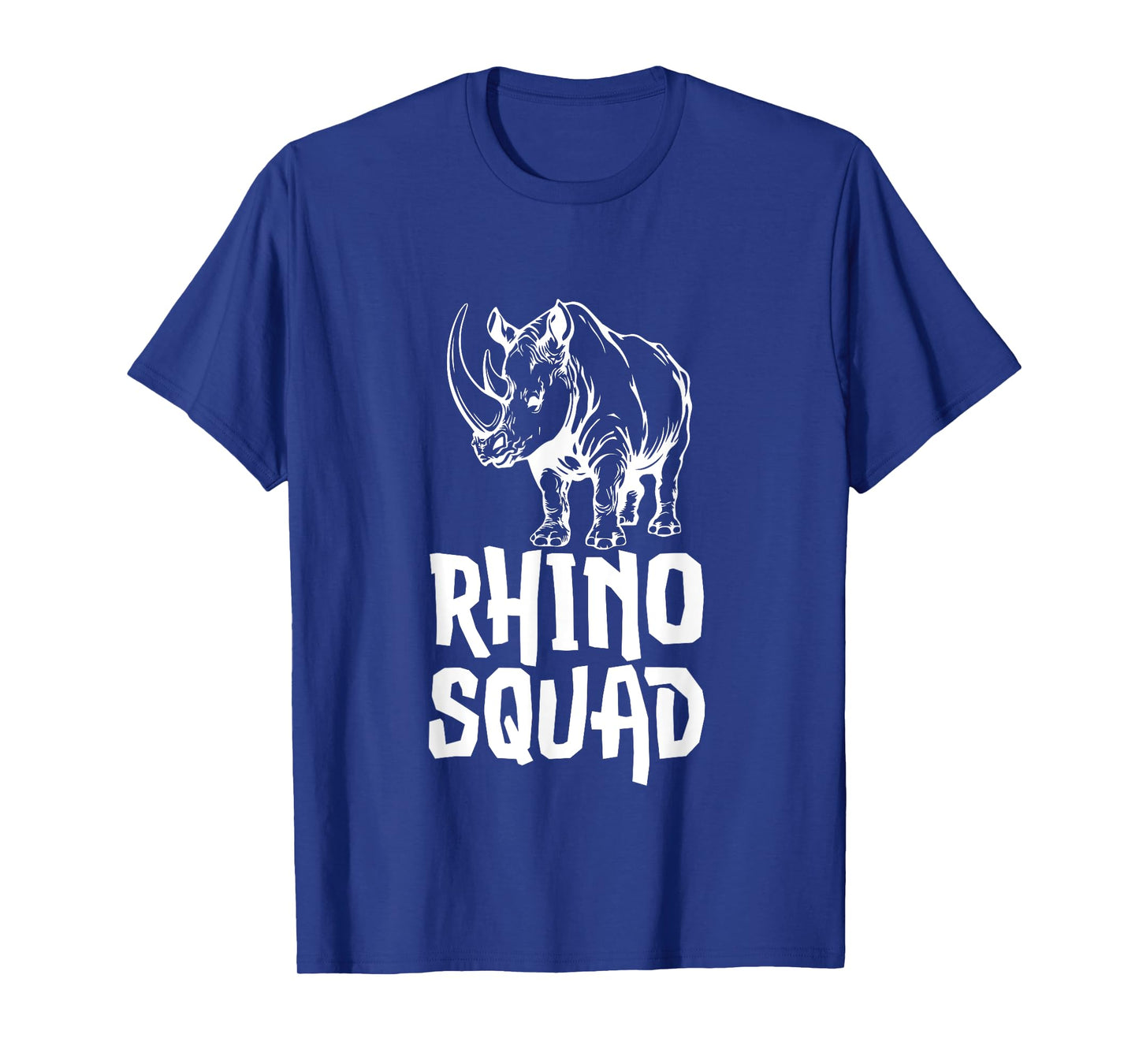 Team Rhino Squad Gifts Funny Rhinoceros Animal Lover T-Shirt