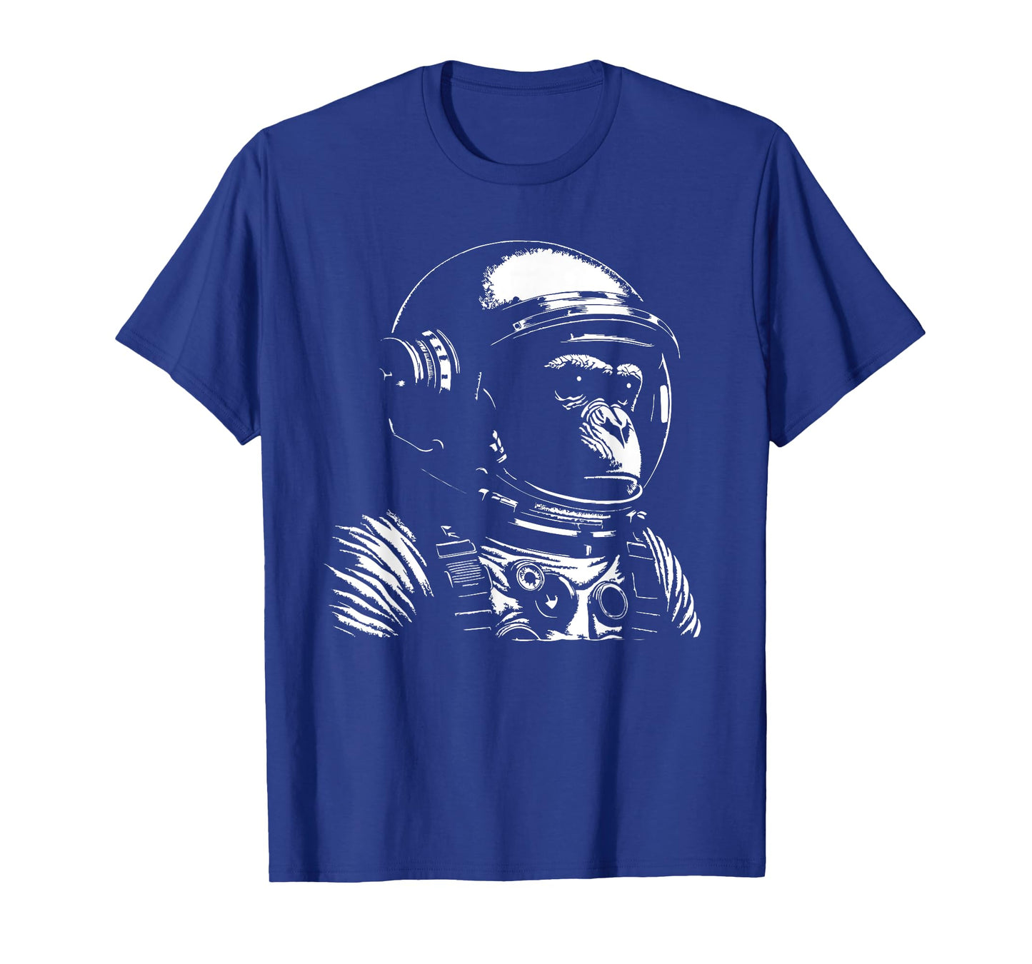 Vintage Space Travel Astronaut Monkey T-Shirt