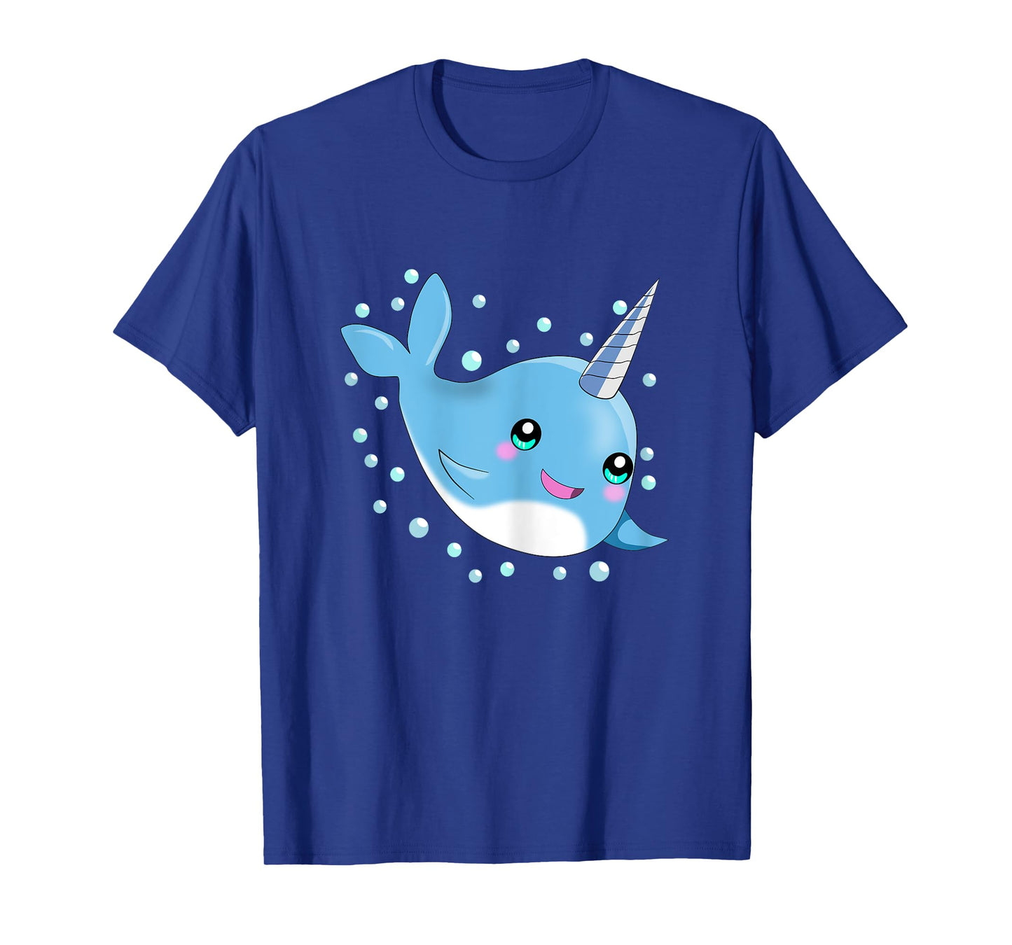 Sea Animal Lover Gift for Kids Boys Girls Cute Baby Narwhal T-Shirt