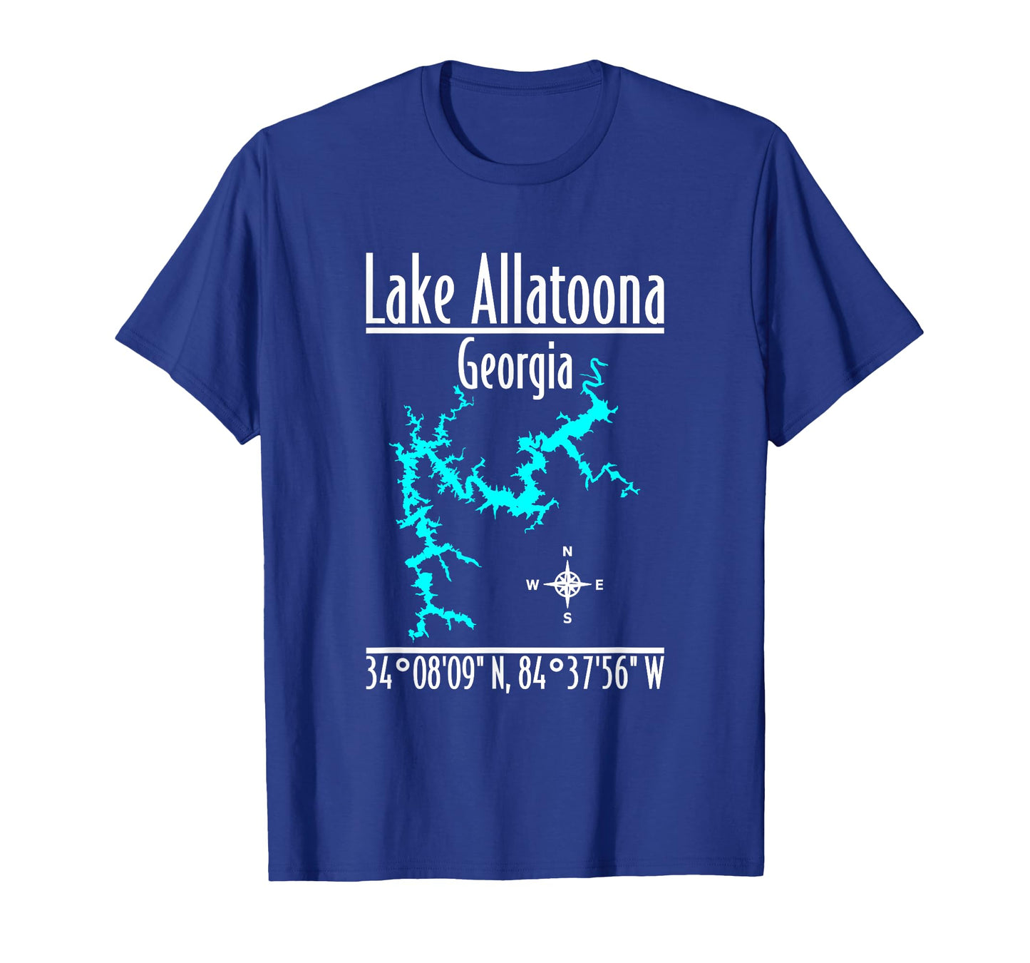Modern Lake Allatoona - Georgia T-Shirt