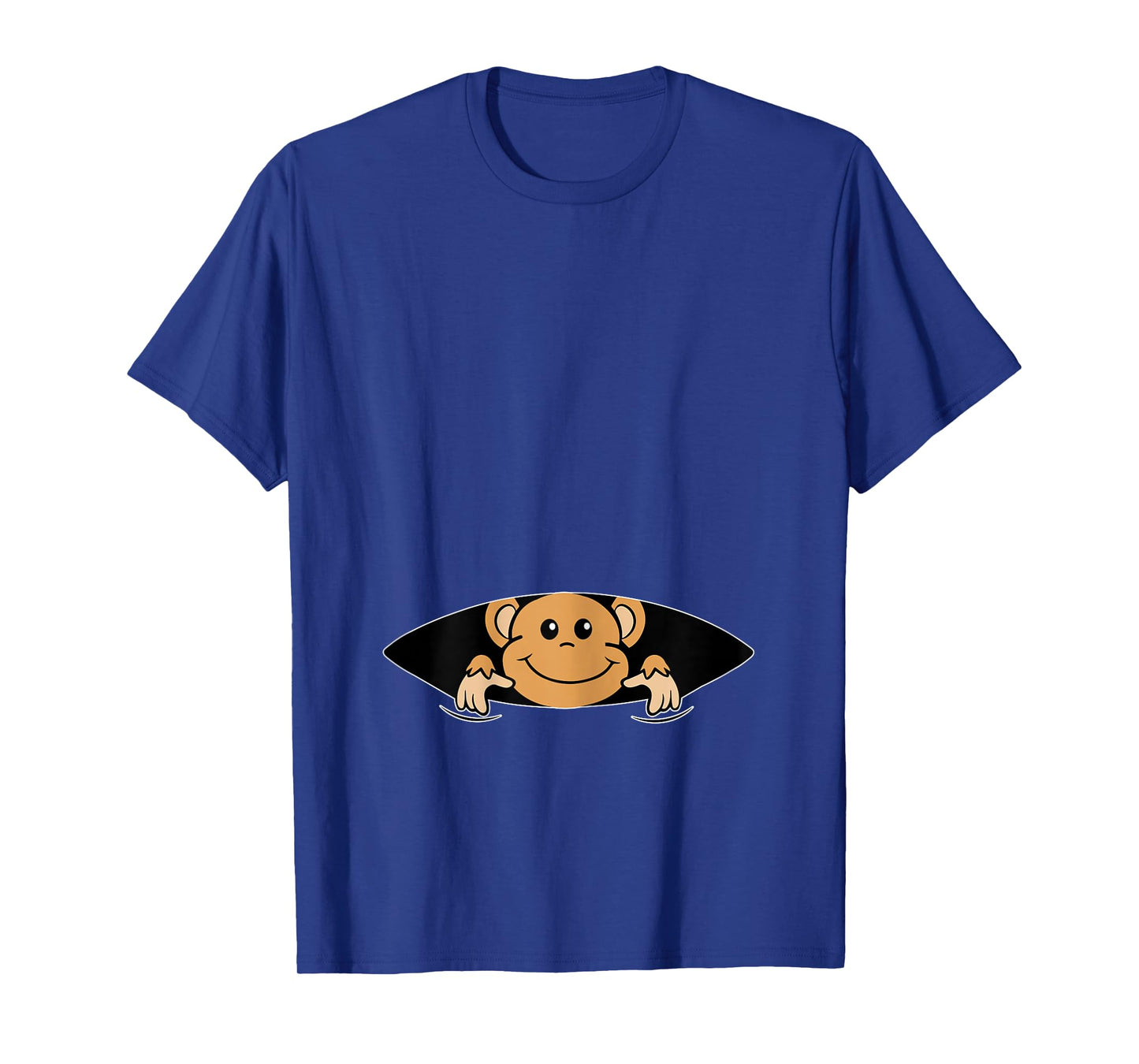 Monkey in the Belly - Pregnancy Announcing Pregnant Mum T-Shirt