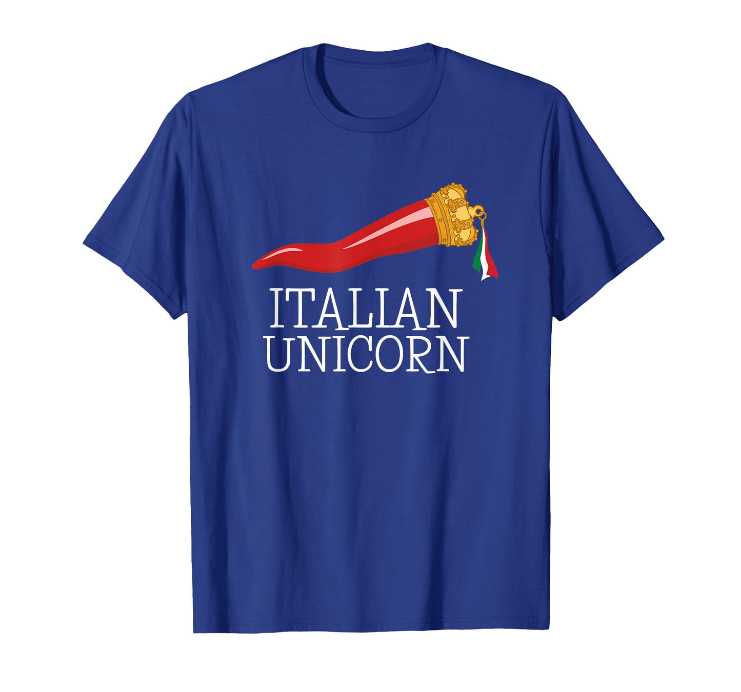 Funny Italian Lucky Charm Cornicello Italian Horn T-Shirt