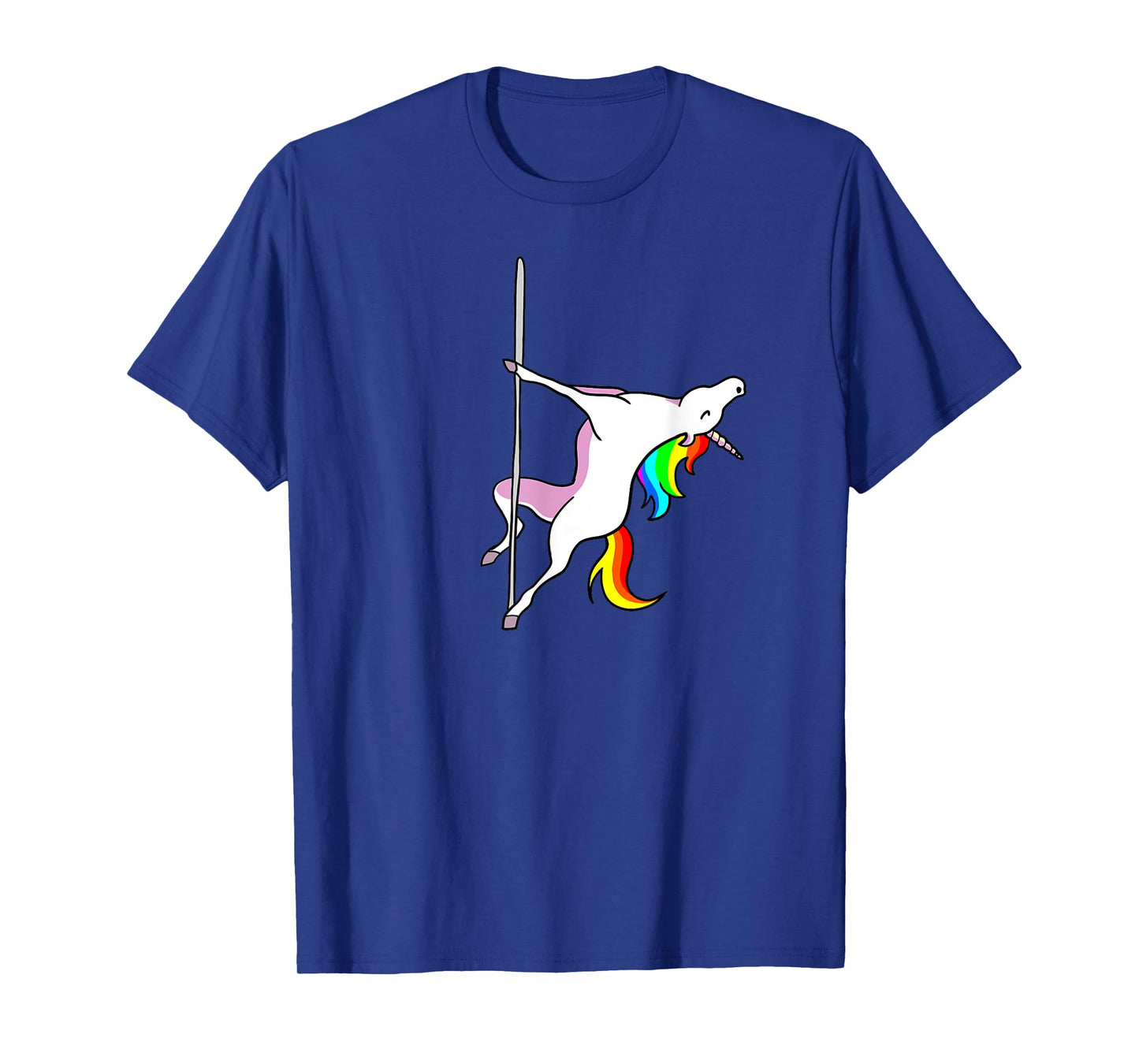 Unicorn Pole Dancer funny Pole Dancing Unicorn T-Shirt