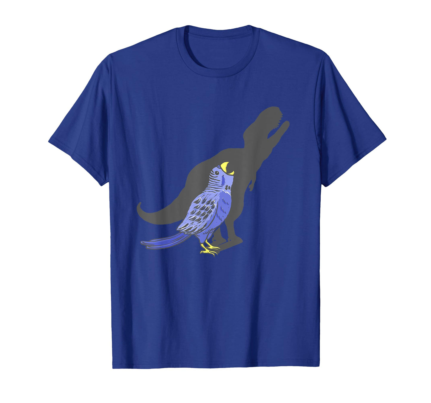 T-Rex Shadow - Funny Parakeet Budgie Budgerigar Bird Lover T-Shirt