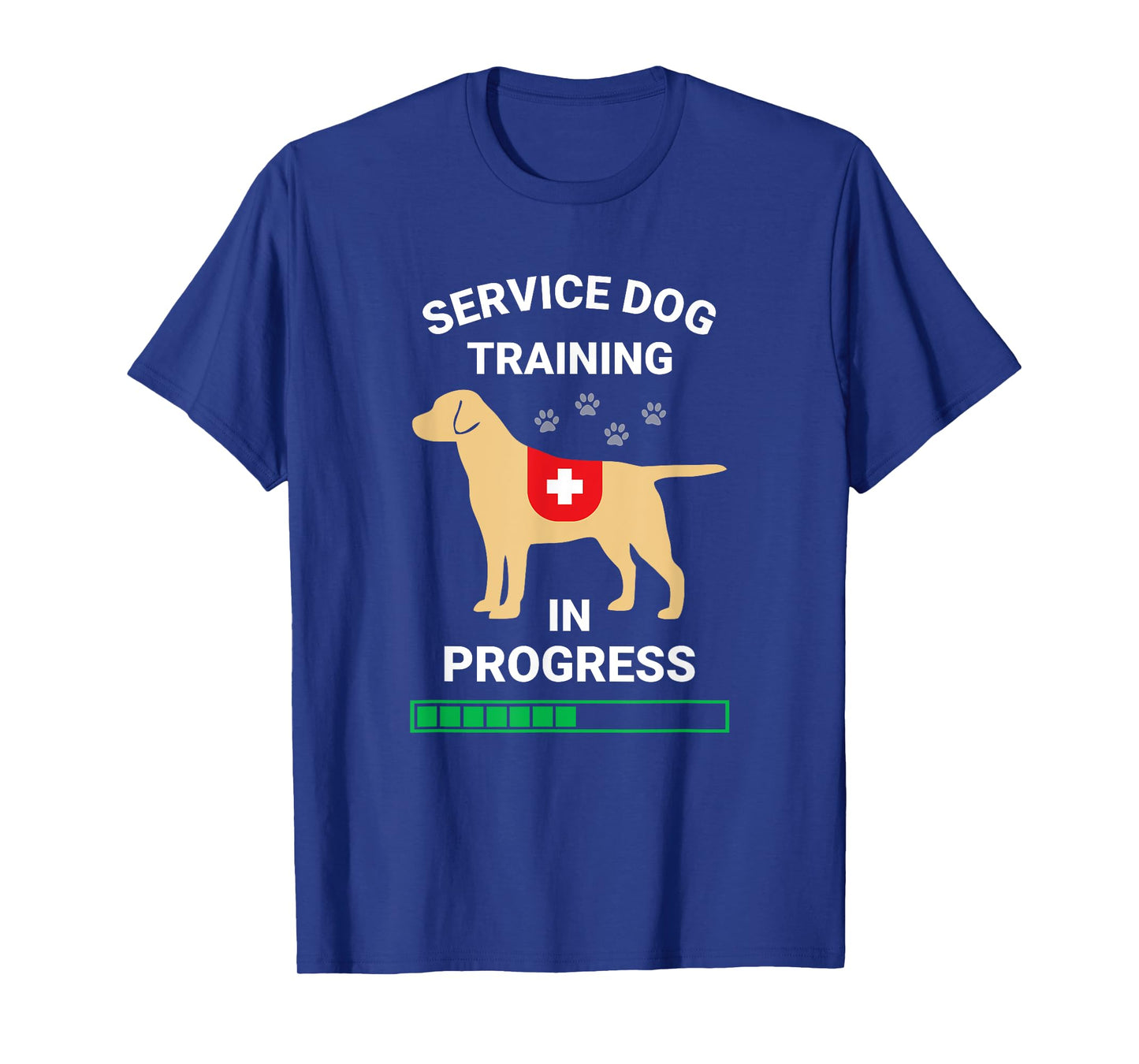 Service Dog in Training Registered Trainer Lab Retriever Men Women T-Shirt