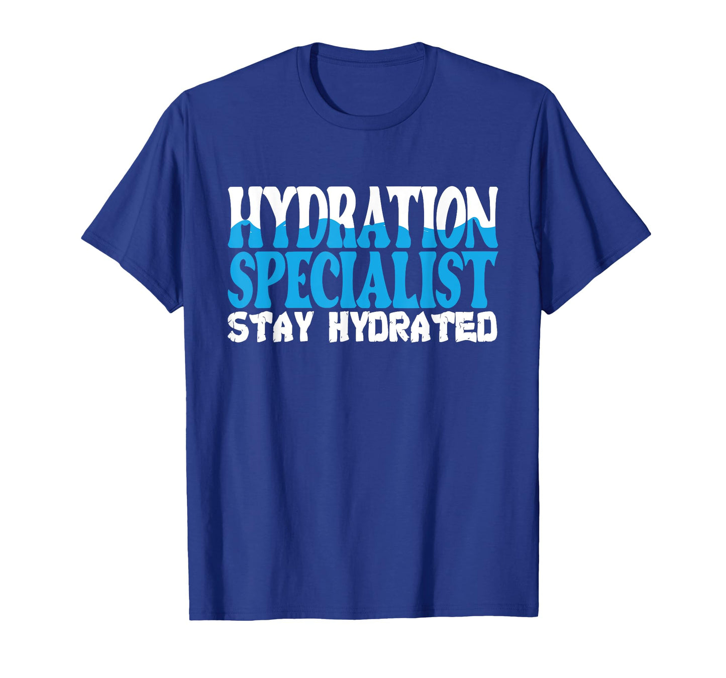 Hydration Specialist Team Manager Football Hydrated Waterboy T-Shirt