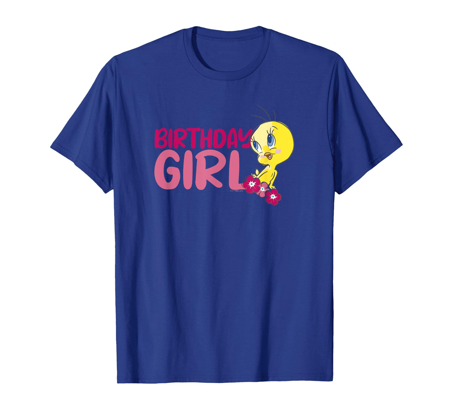 Looney Tunes Tweety Floral Birthday Girl T-Shirt