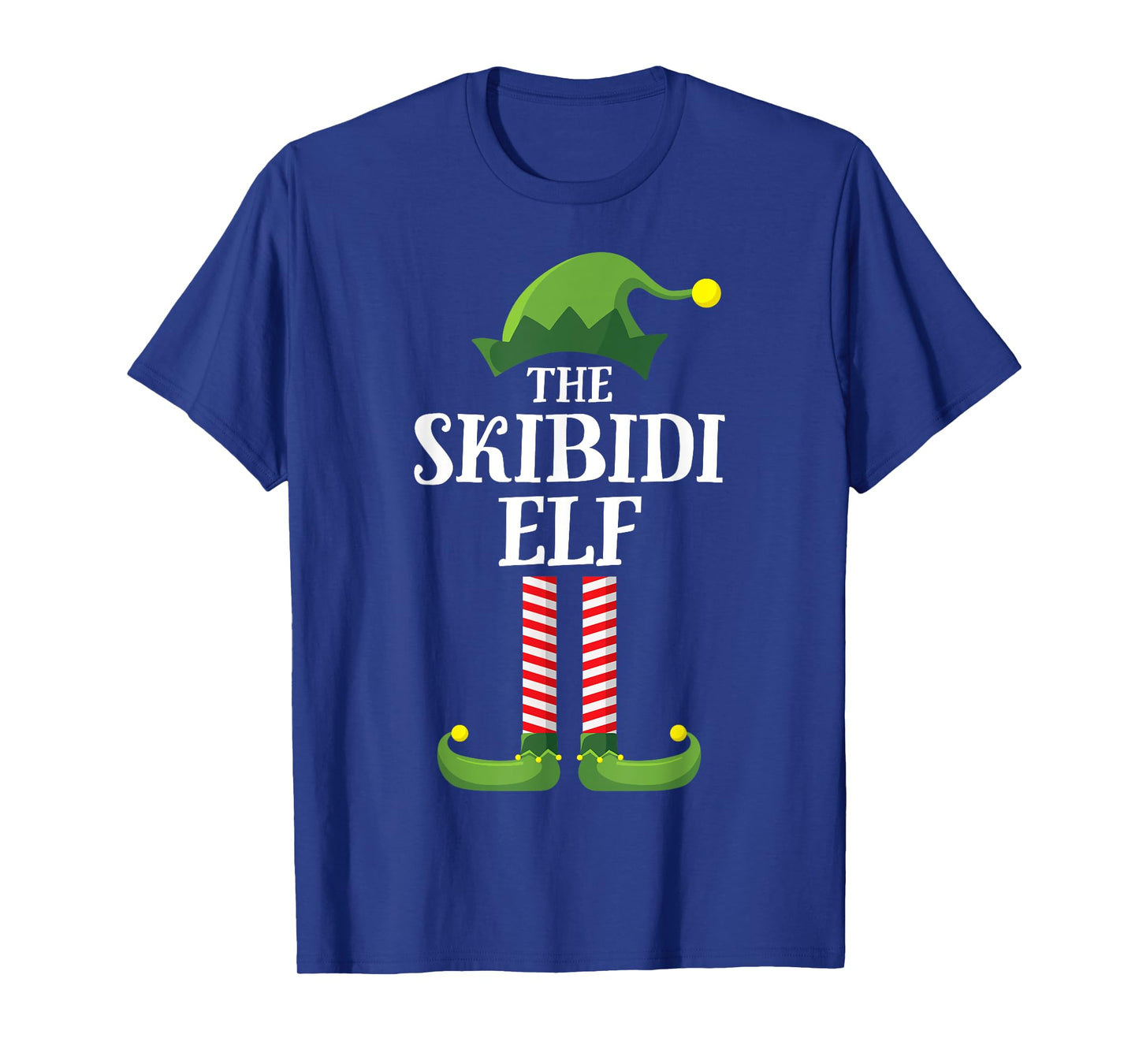 Skibidi Elf Shirt Matching Family Group Funny Christmas T-Shirt