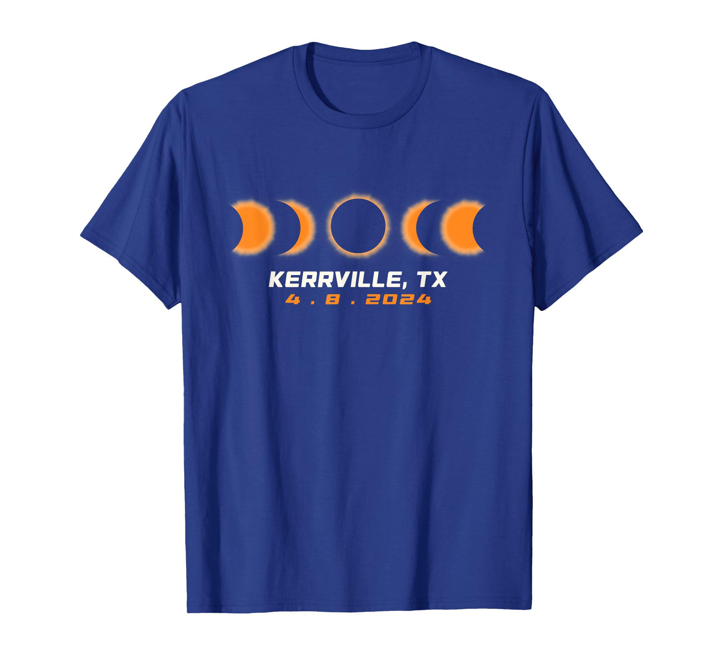Total Solar Eclipse 2024 Kerrville Texas April 8 2024 T-Shirt