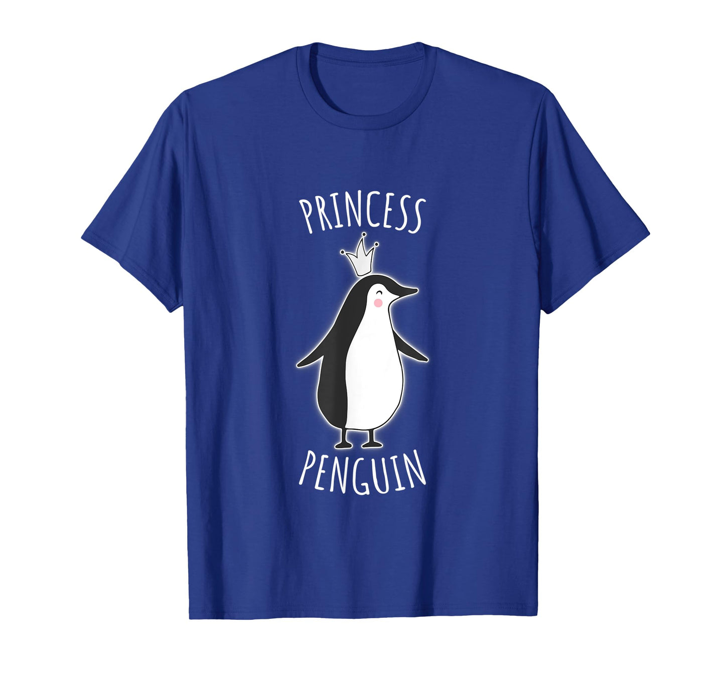 Cute Penguin Princess T Shirt Tee Gift for Boys Girls Kids