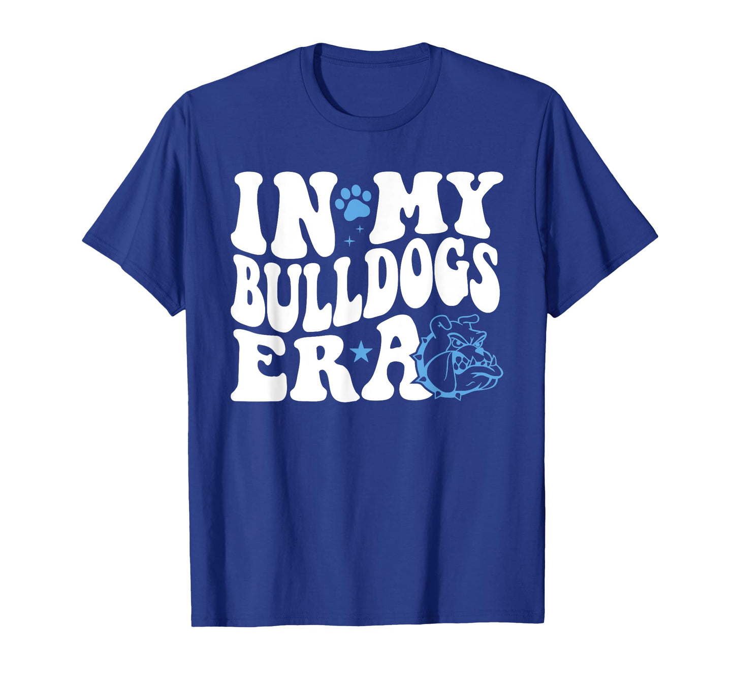 In My Bulldogs Era for Bulldog Mascot Sports Fan T-Shirt for Men Women Girls Kids