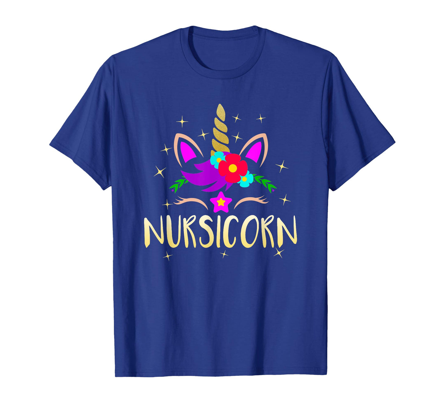 Nursicorn Funny Unicorn Female Nurse T-Shirt