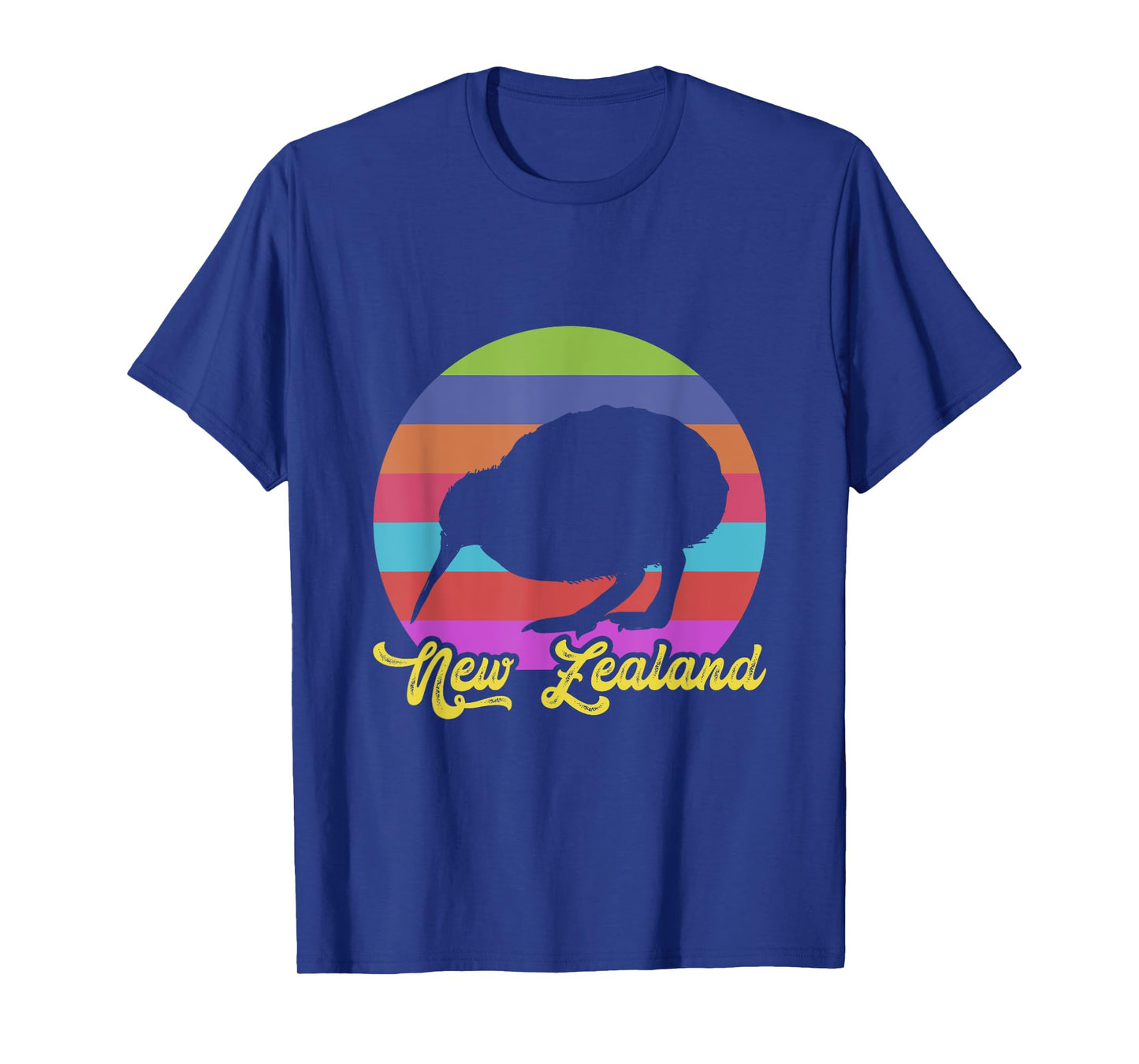Cute Bird Lover colorful NZ Kiwi New Zealand T-Shirt