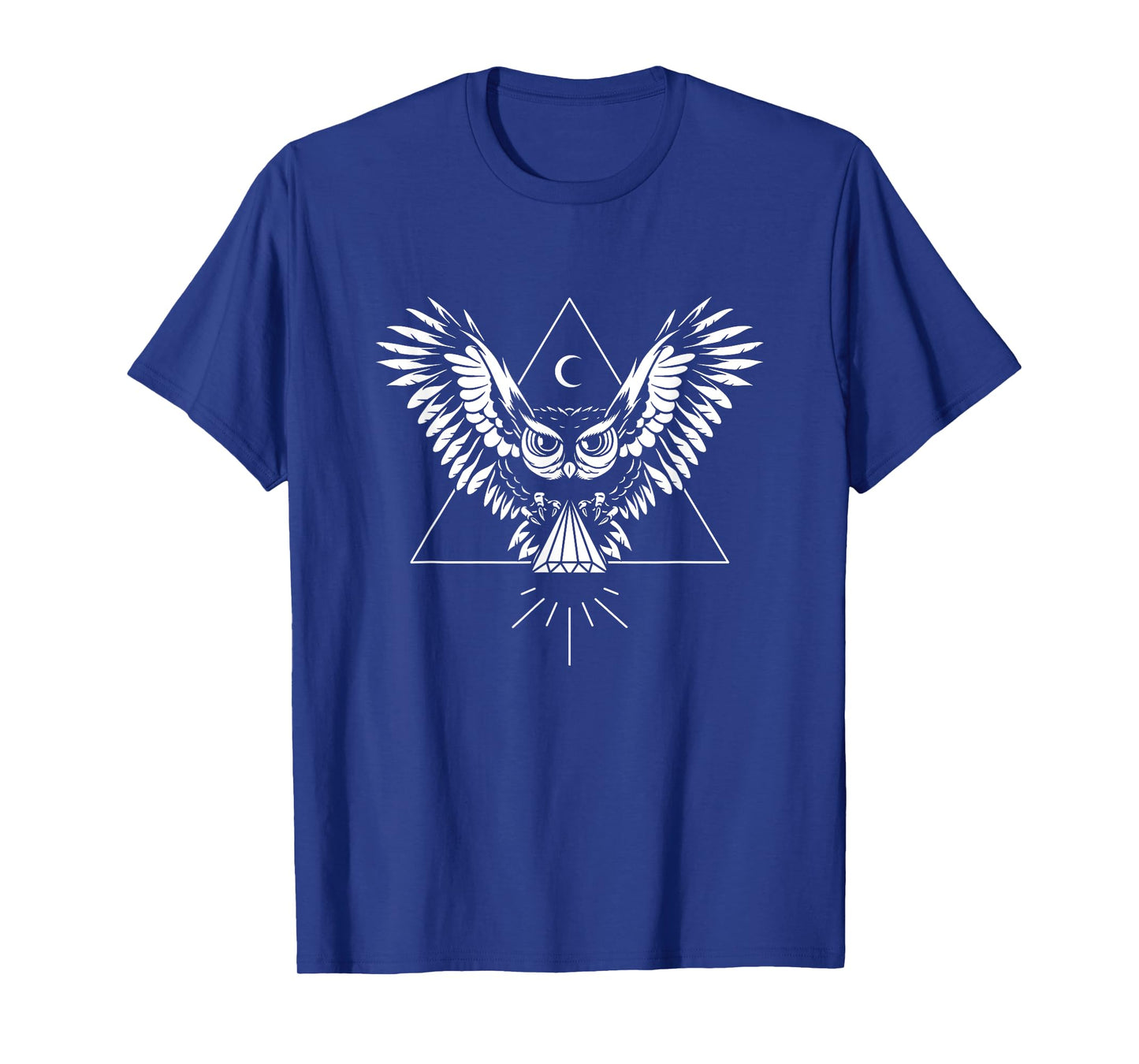 Owl Pyramid Secret Illuminati Owl Tattoo Style T-Shirt T-Shirt
