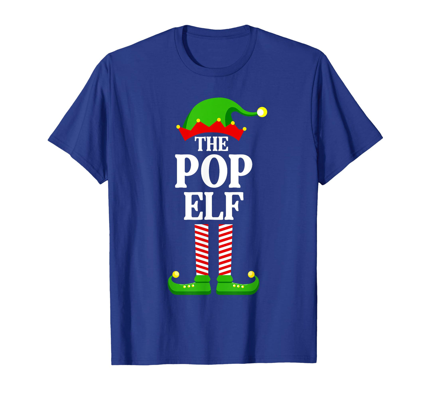 Pop Elf Family Matching Group Funny Christmas T-Shirt