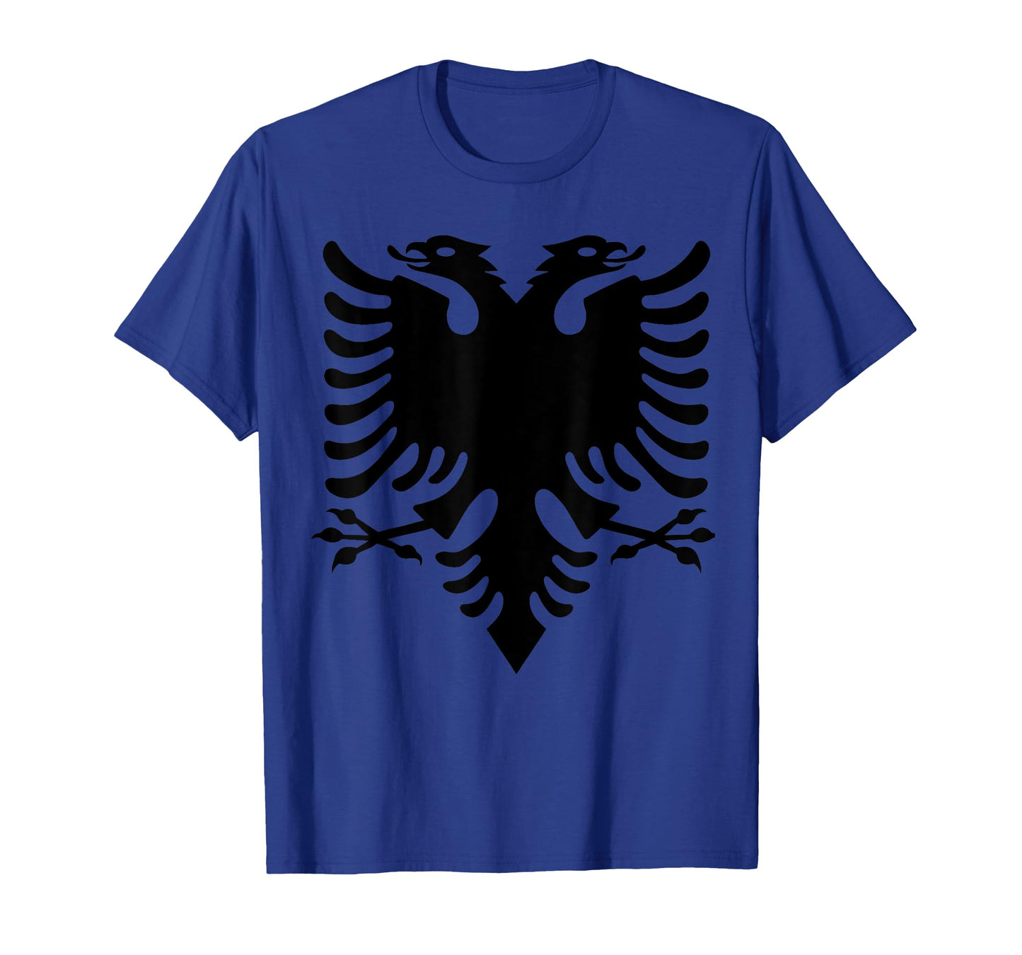 Albanian Flag Eagle Double Red Albania Shqipe Kosovo T-Shirt