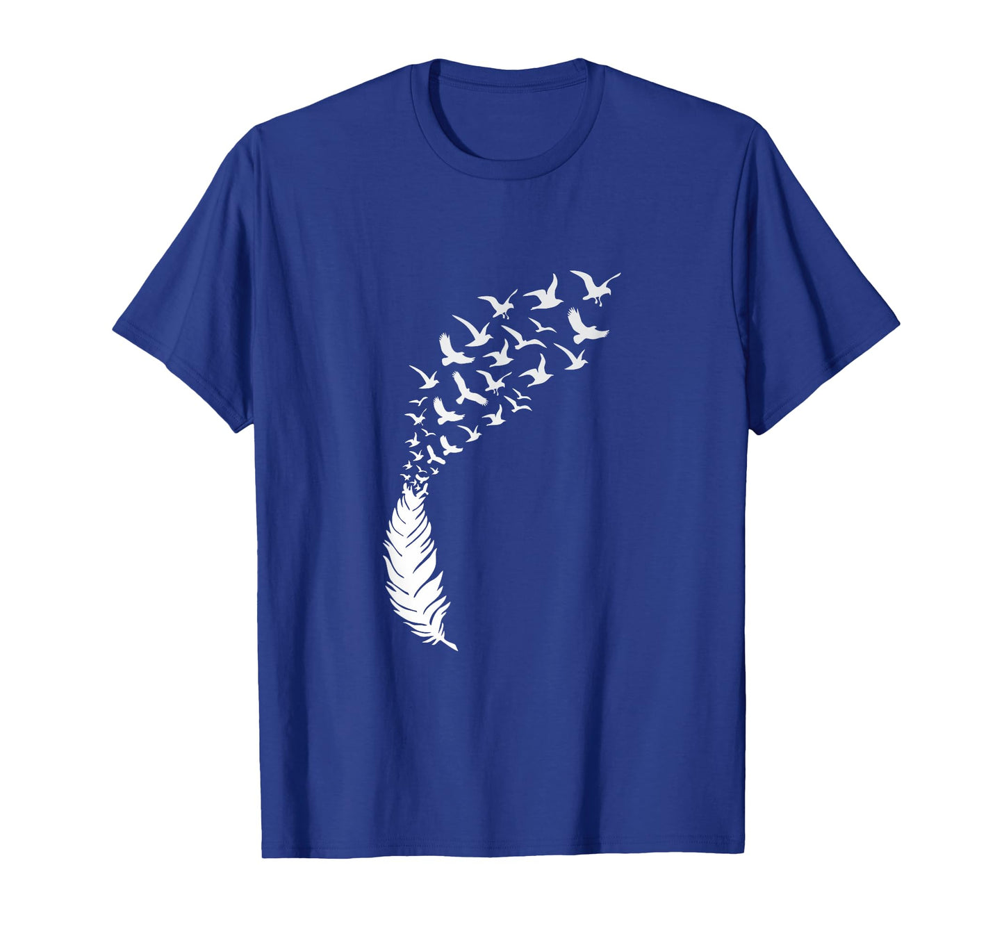 Flying Birds Feather Art Best Awesome Design T-Shirt