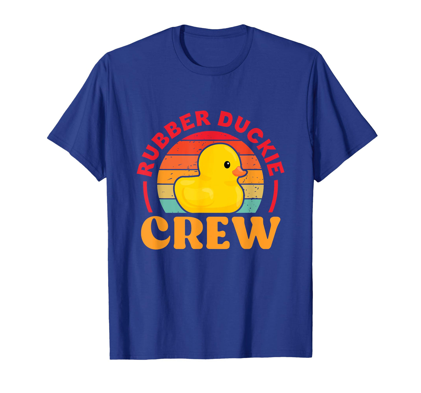 Rubber Duckie Crew Duck Duckling Retro T-Shirt
